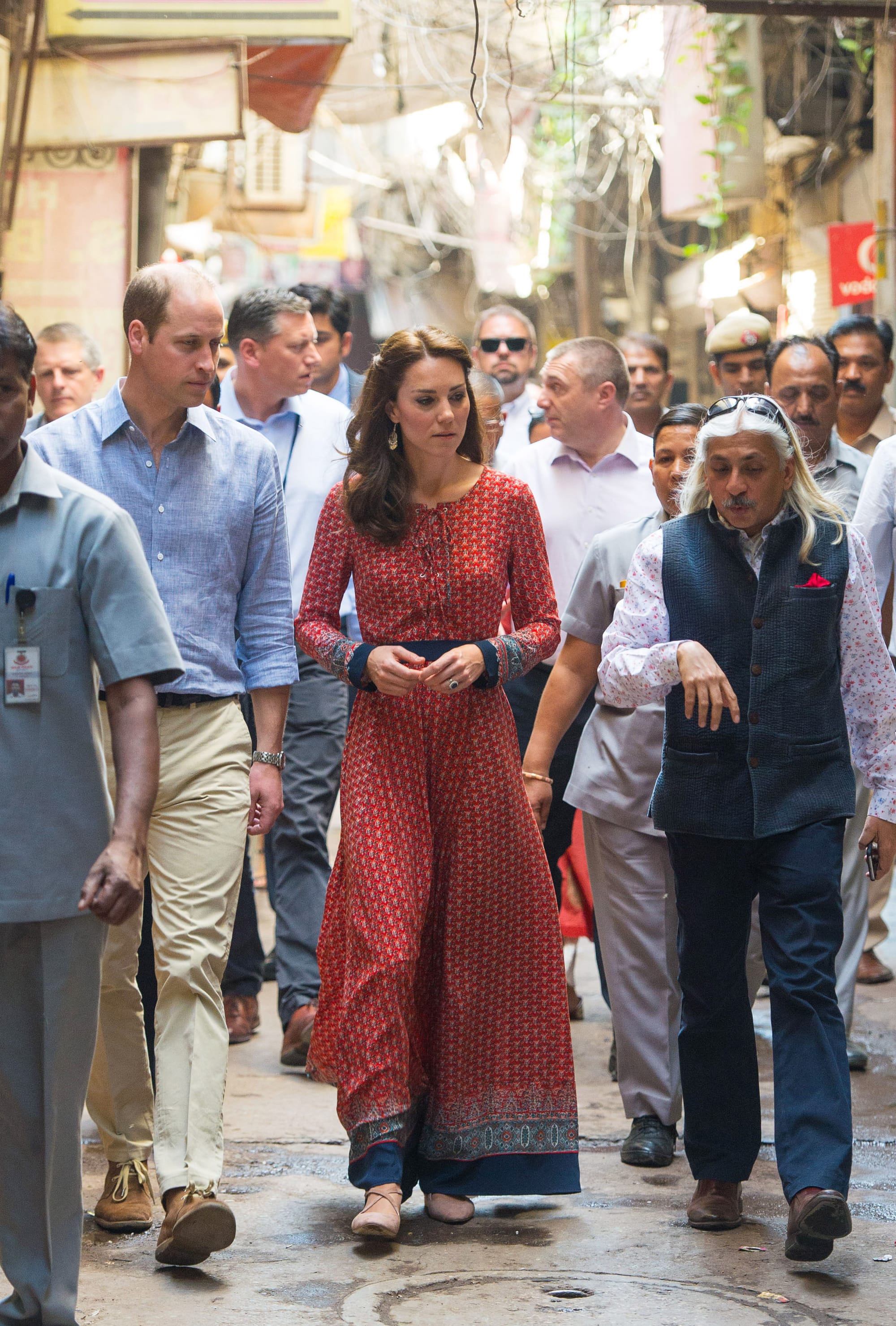 Wills and Kate’s Royal Tour of India and Bhutan, Day Three: Temperley, Glamorous, and Anna Sui