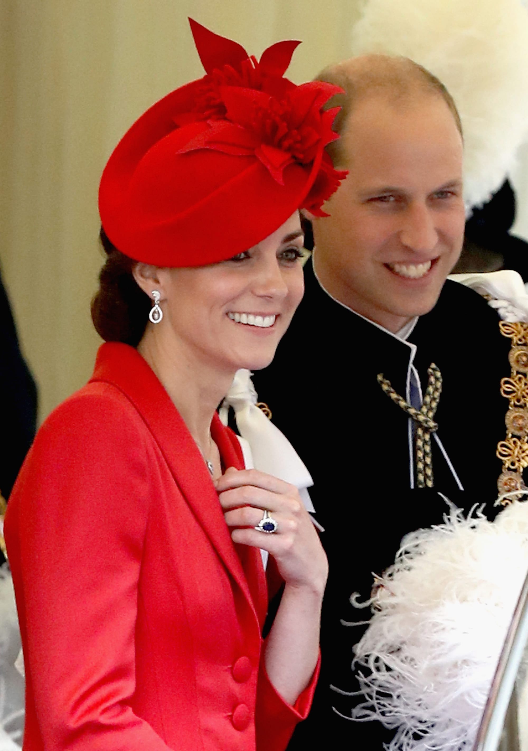 Royally Played: The Duchess of Cambridge at The Order of the Garter Service in Catherine Walker