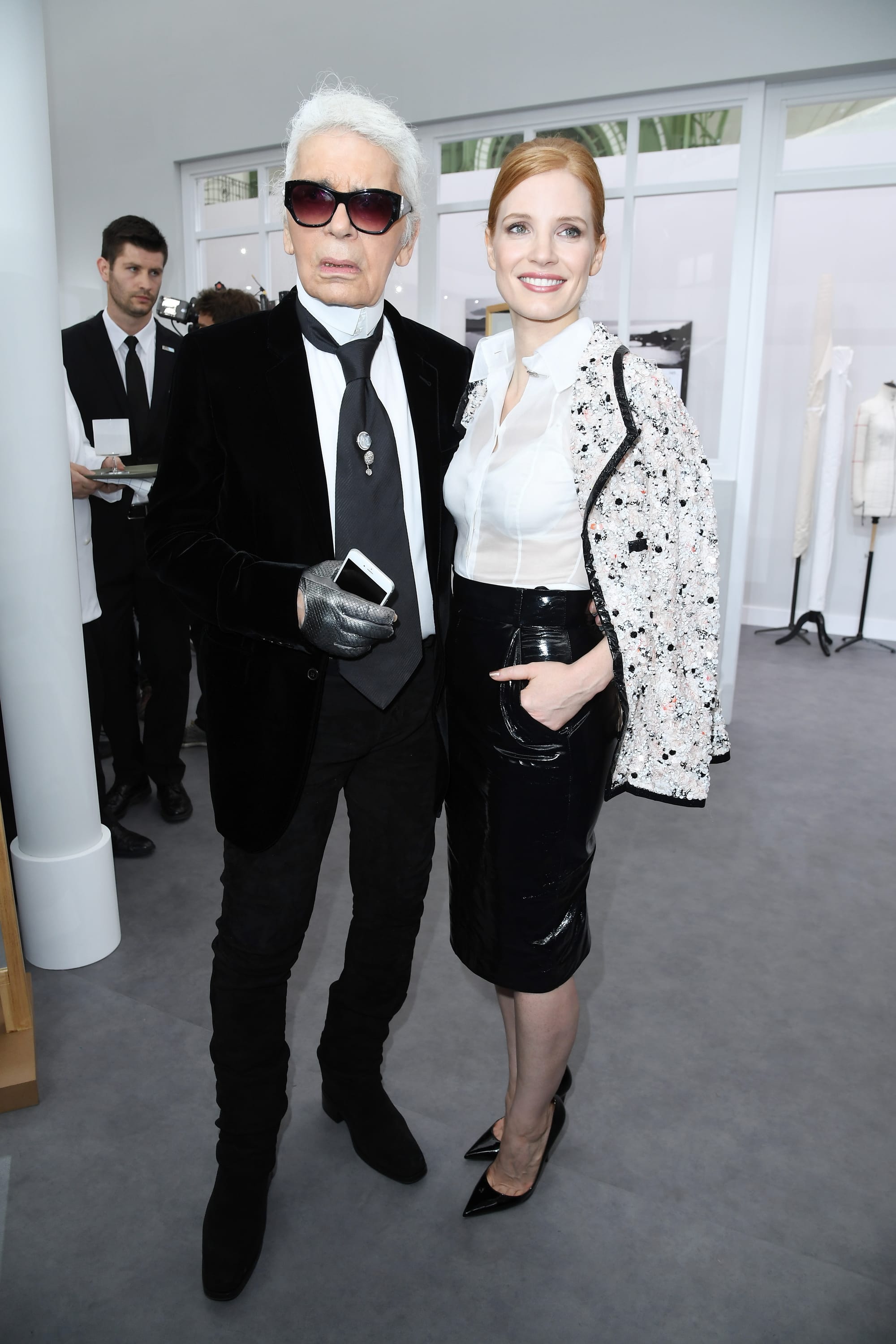 Mostly Well Played: Jessica Chastain in Chanel at Couture Week