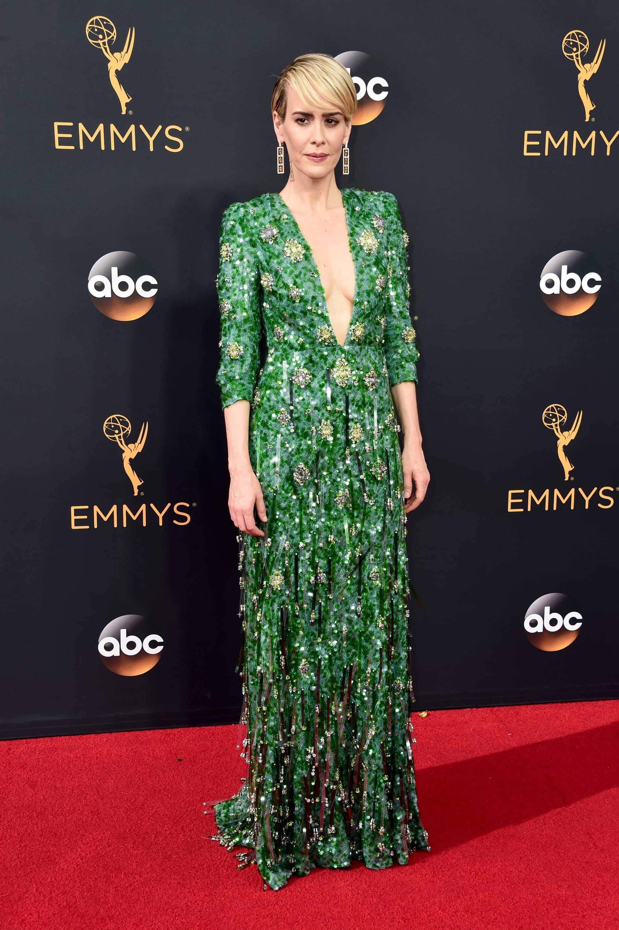 Emmys Well Played: Sarah Paulson in Prada