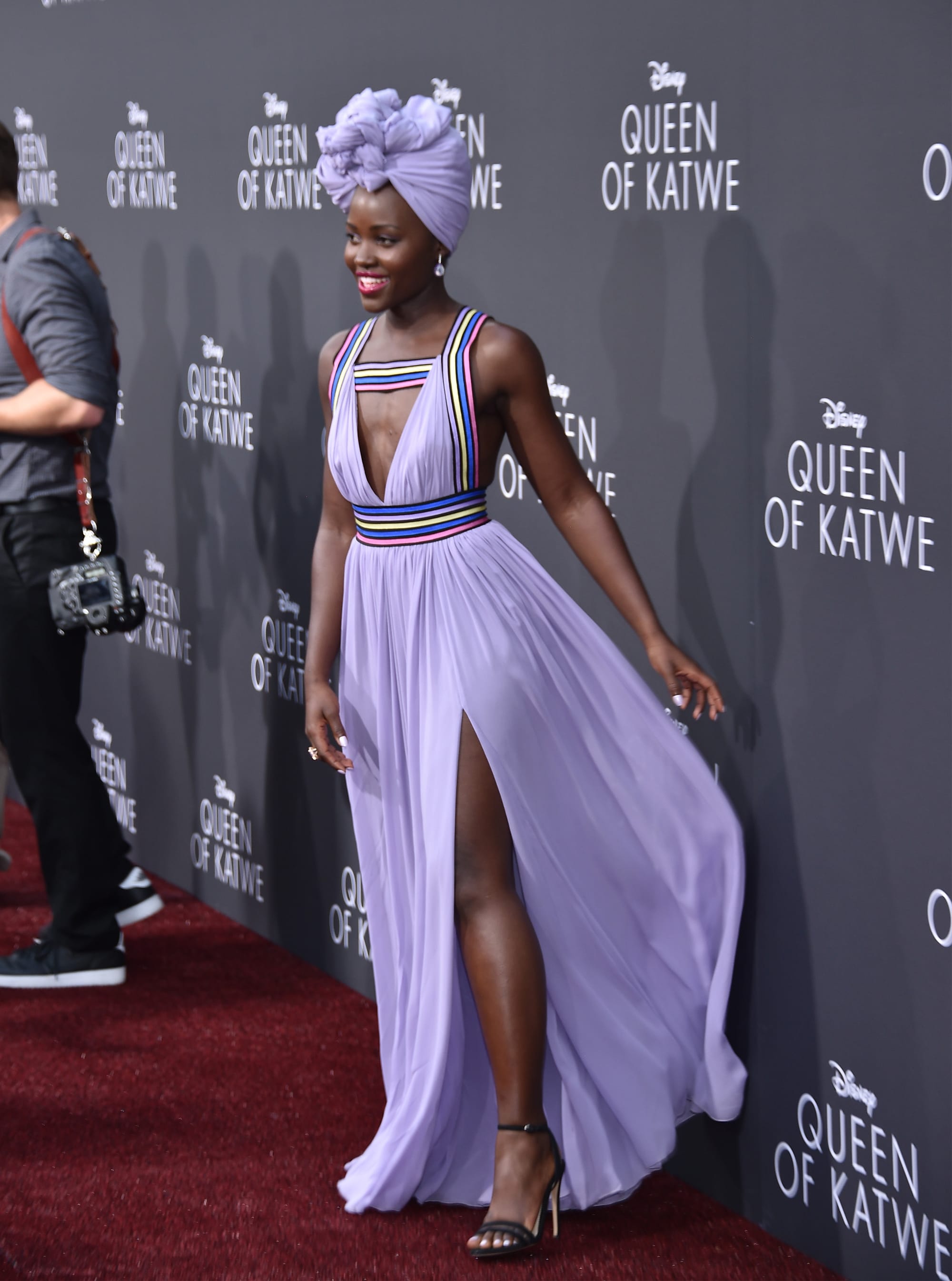 Mostly Well Played: Lupita Nyong'o (et al) at The Queen of Katwe Premiere