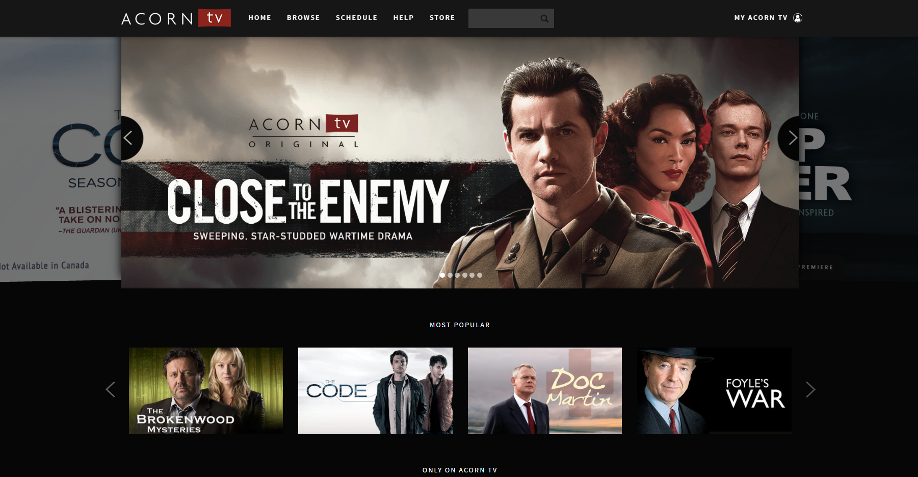 GFY Giveaway: Three Subscriptions to AcornTV