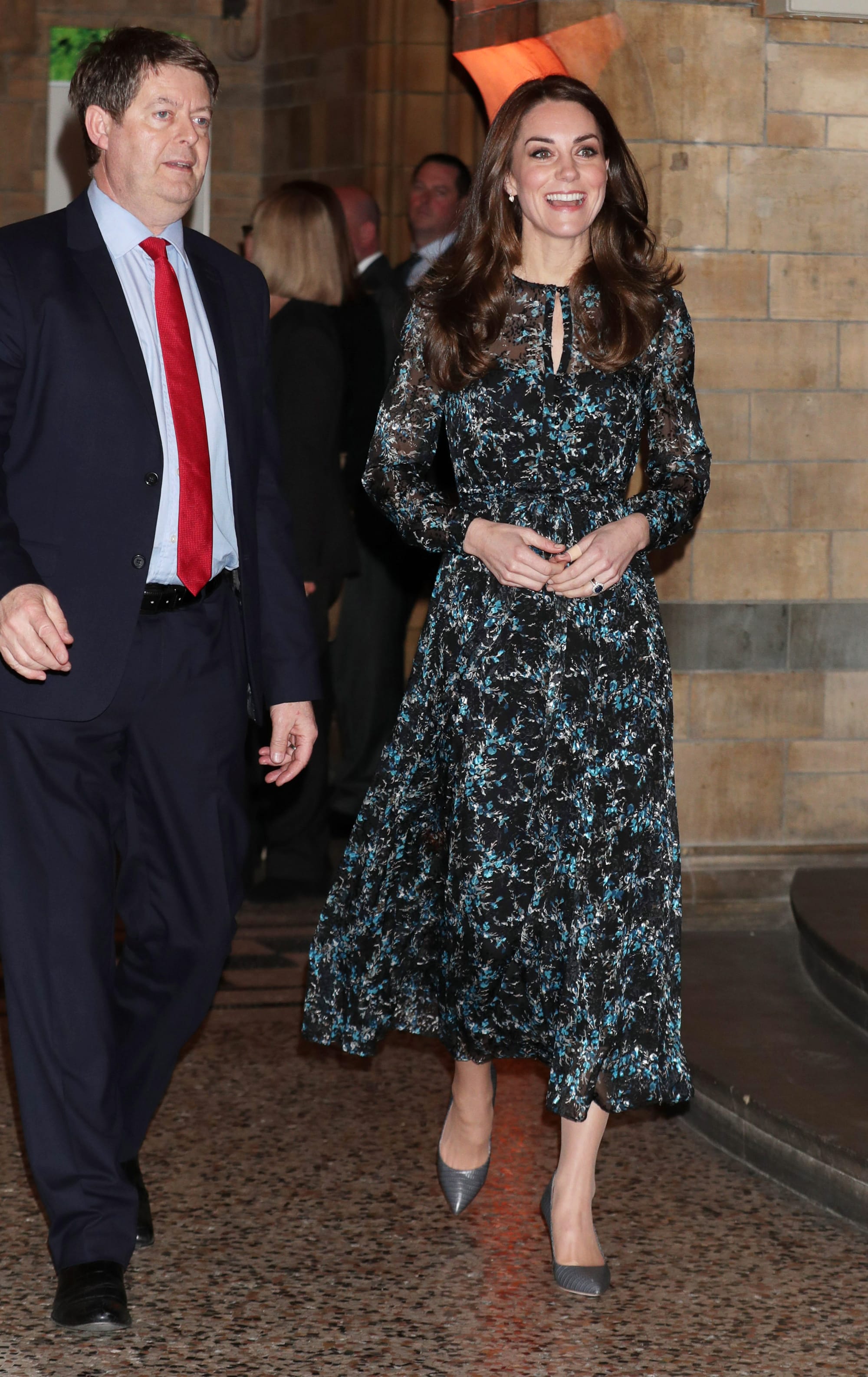 Kate Wears LK Bennett to Visit The Natural History Museum