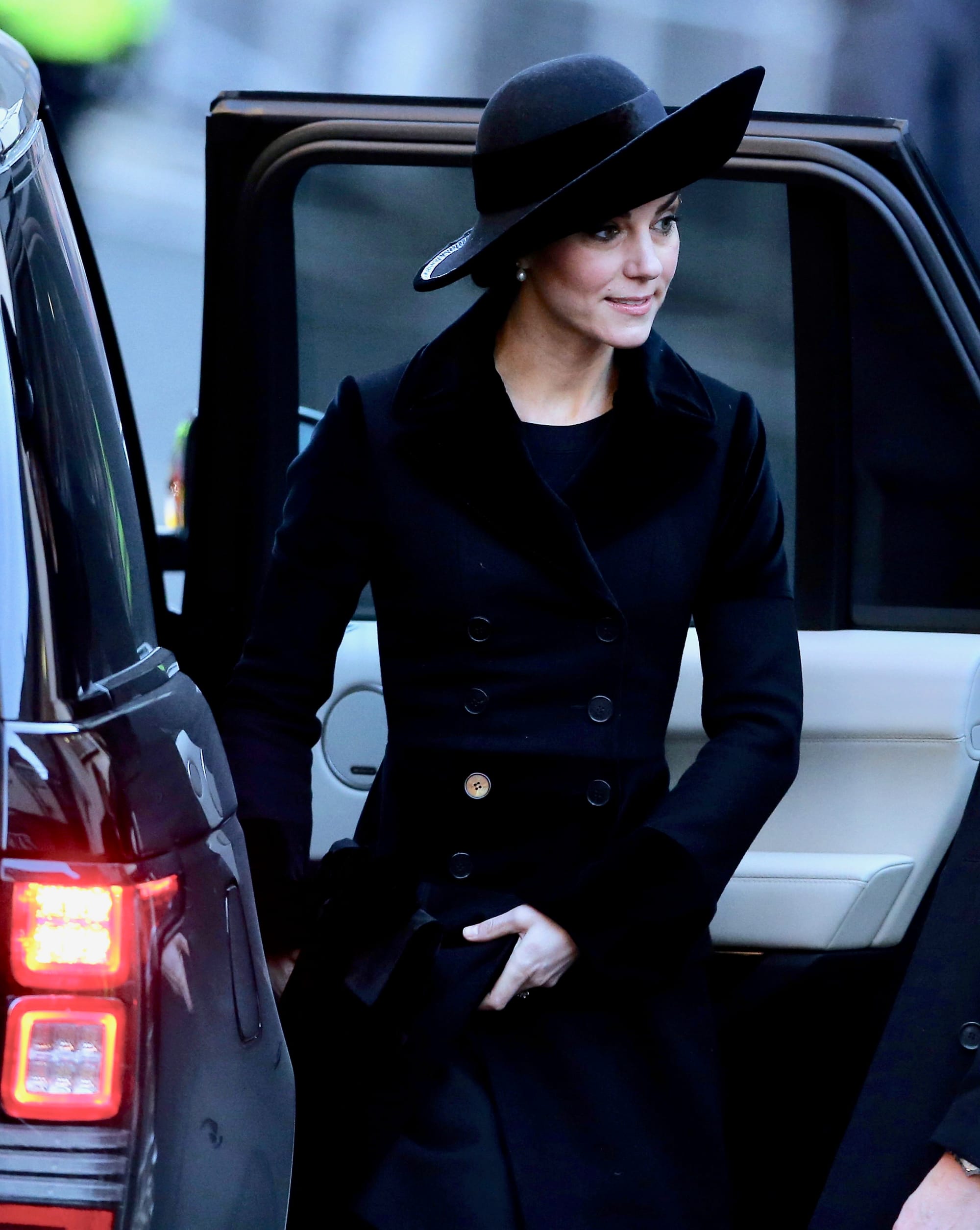 Wills and Kate Attend a Memorial Service for the Duke of Westminster