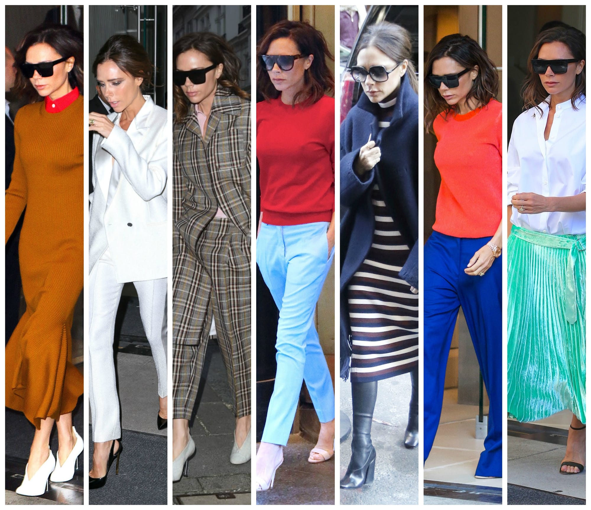 Victoria Beckham's Year in Street Style