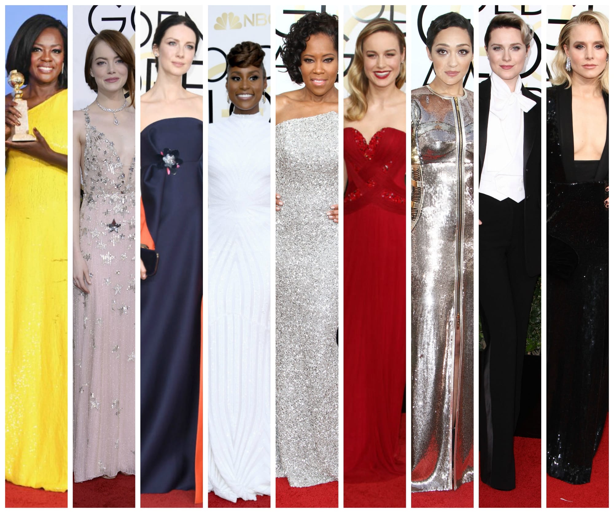 Pick Fug Nation's Best Dressed on the 2017 Golden Globes Red Carpet