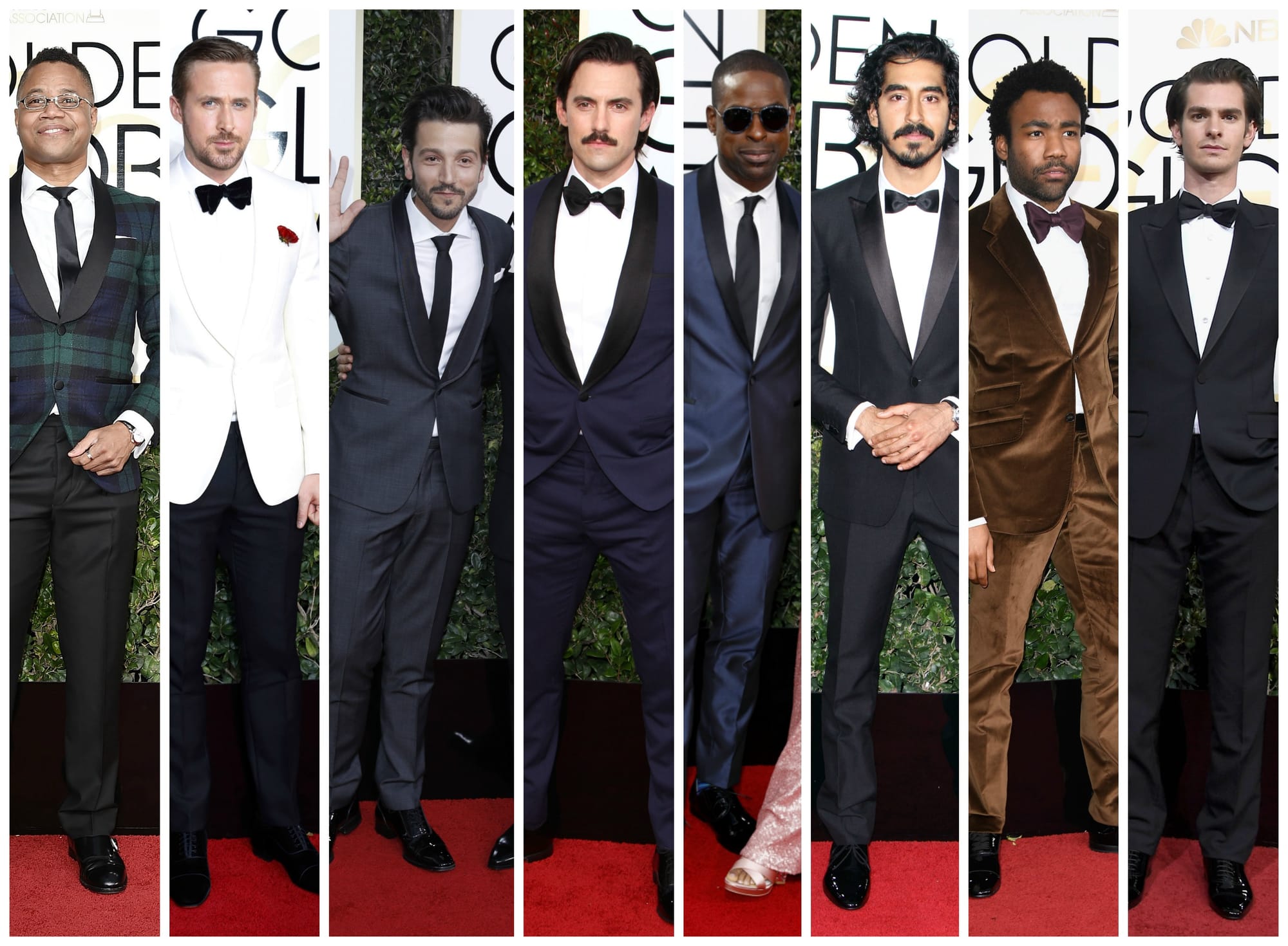 Golden Globes 2017: The Dudes of the Globes