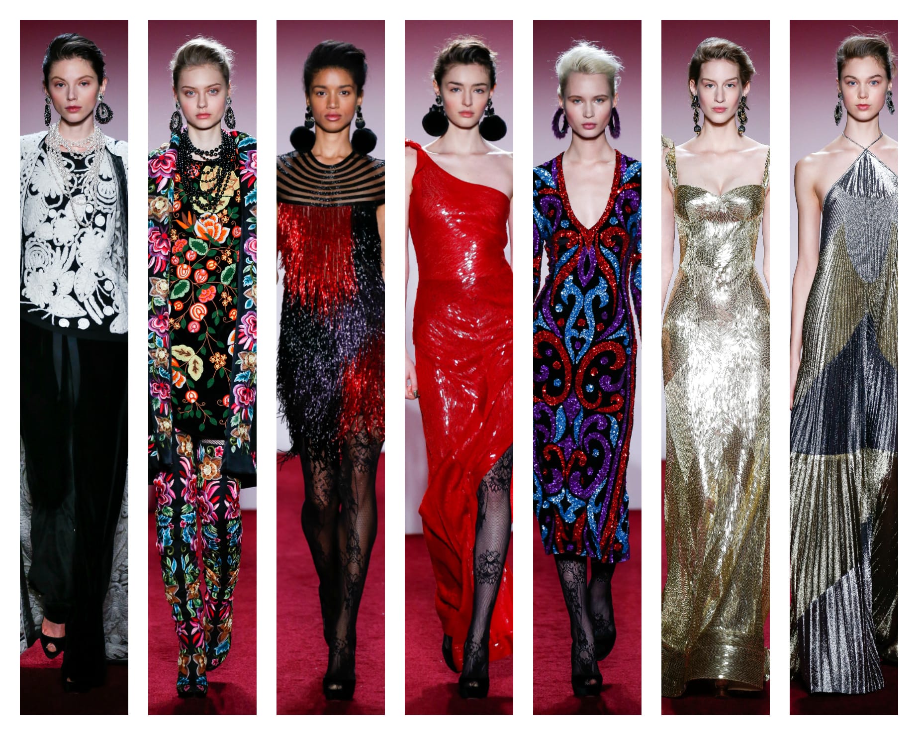 Naeem Khan's Fall 2017 Gowns Are, Once Again, Made of Yes
