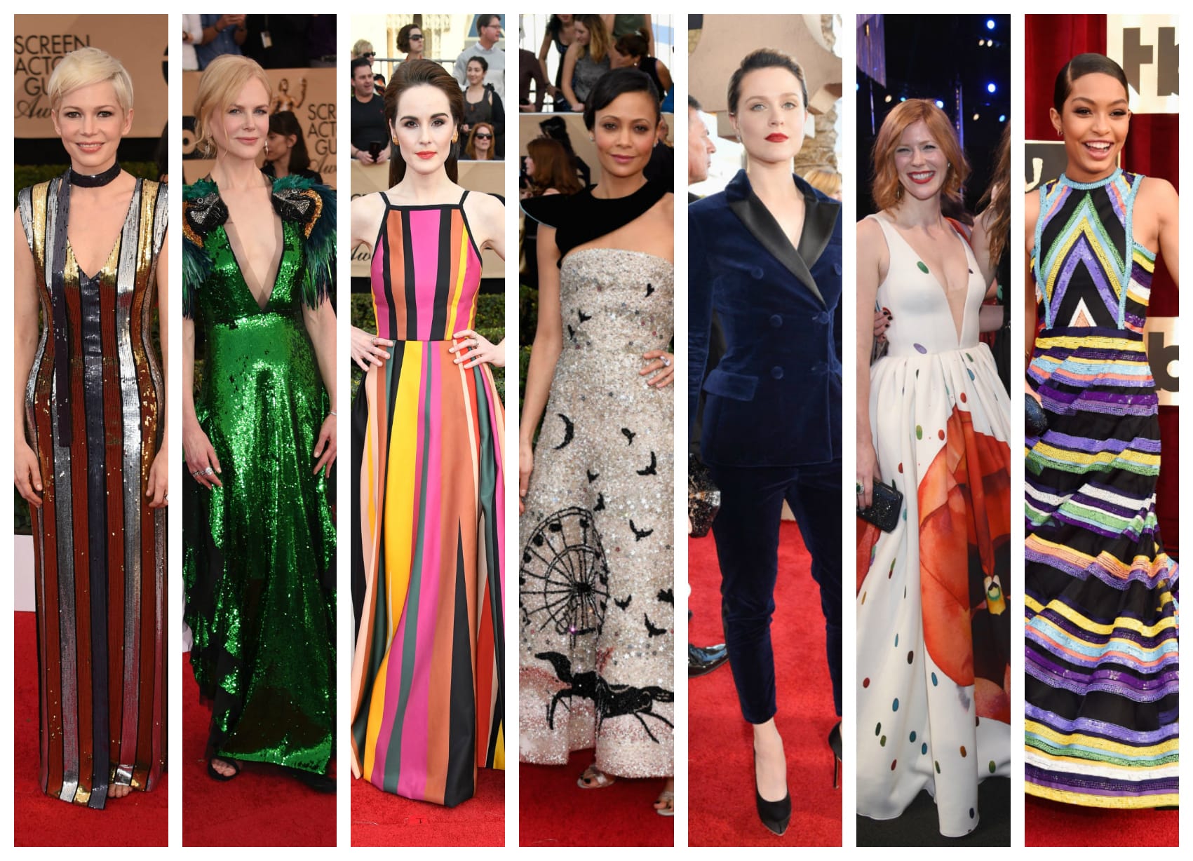 The 2017 SAGs Best-Dressed Poll Was a Real Toughie
