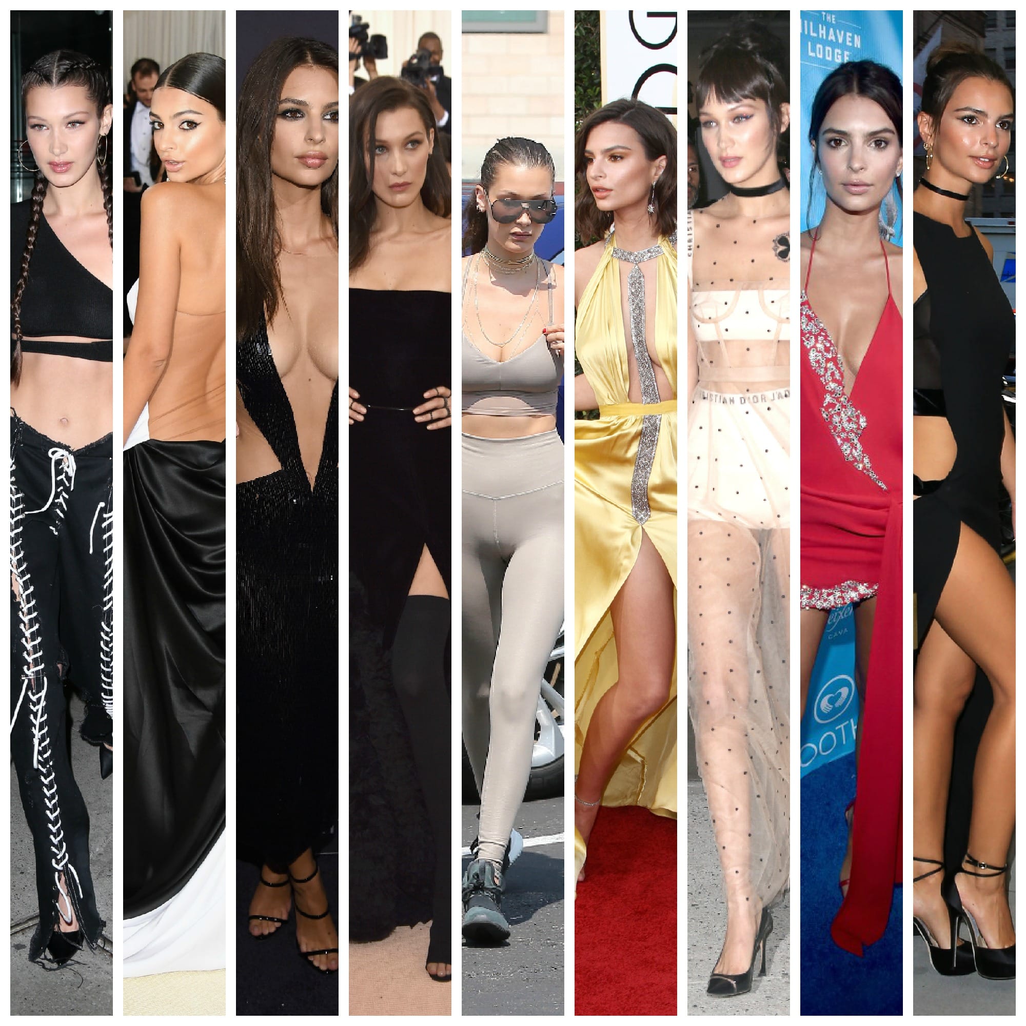 Madonna Bracket: Bella Hadid vs. Emily Ratajkowski, AKA Naked v. Naked