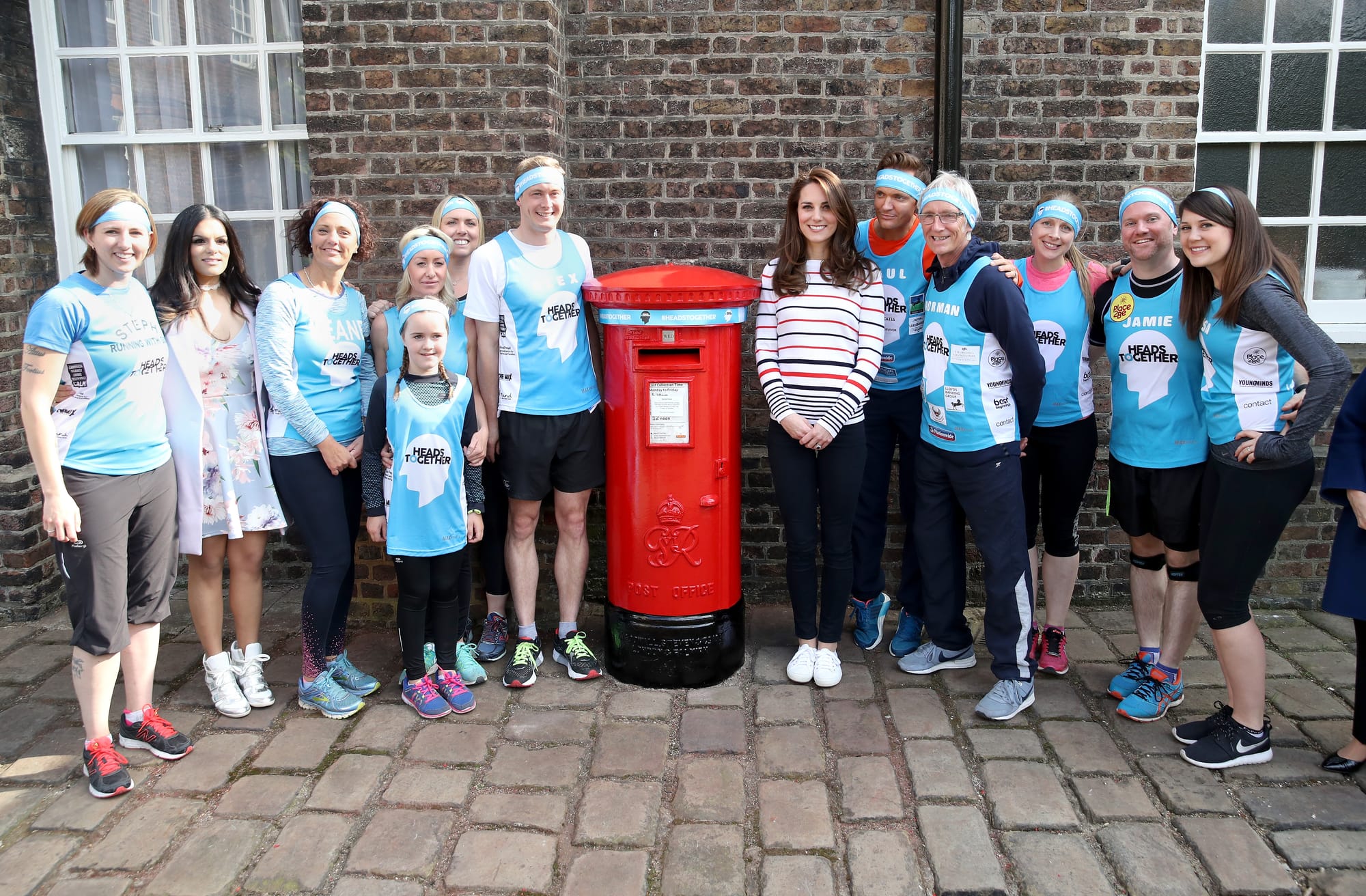 Duchess Kate Wears Stripes