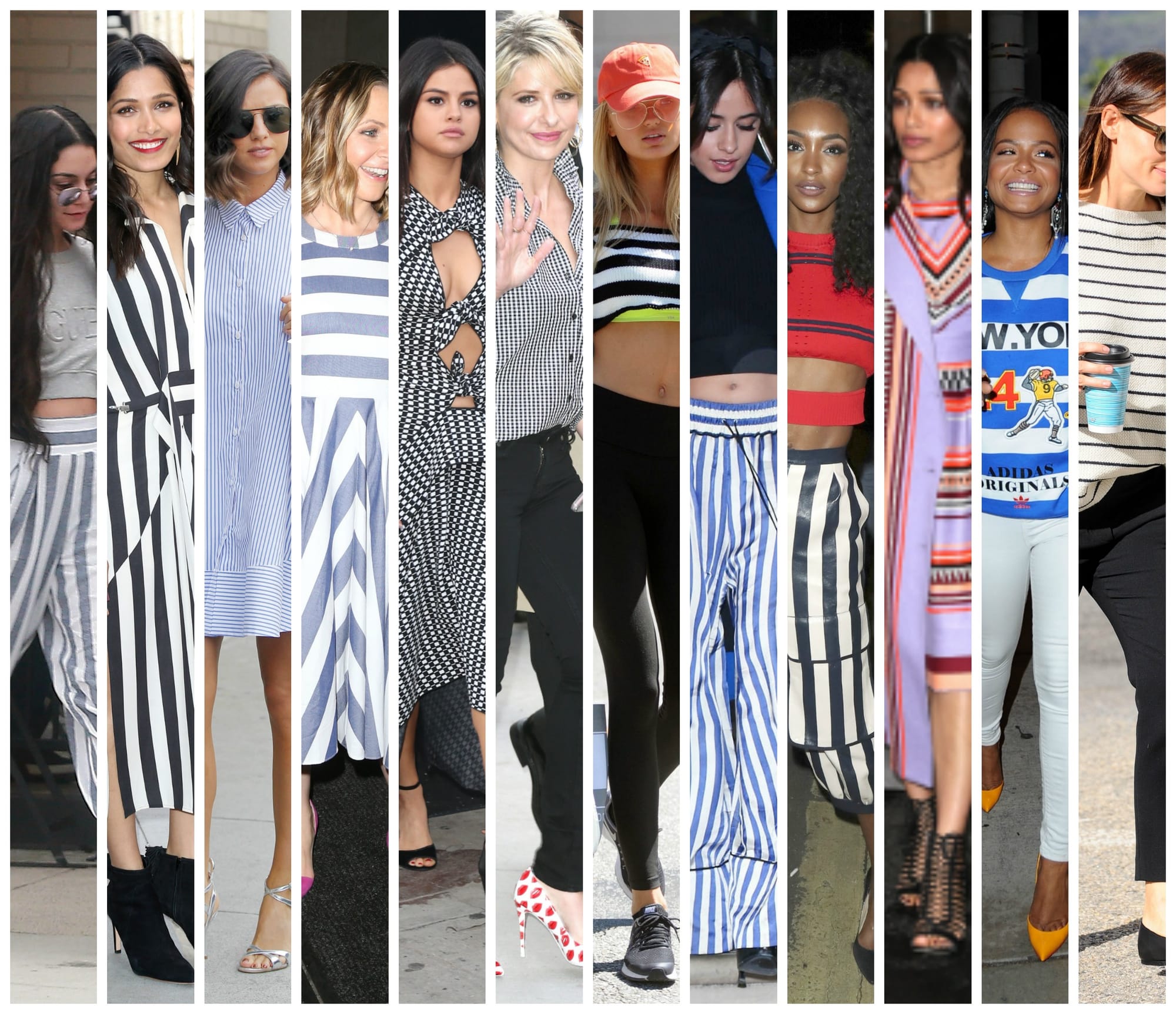 Celebrities In Stripes...Again. Some More. FOREVER!