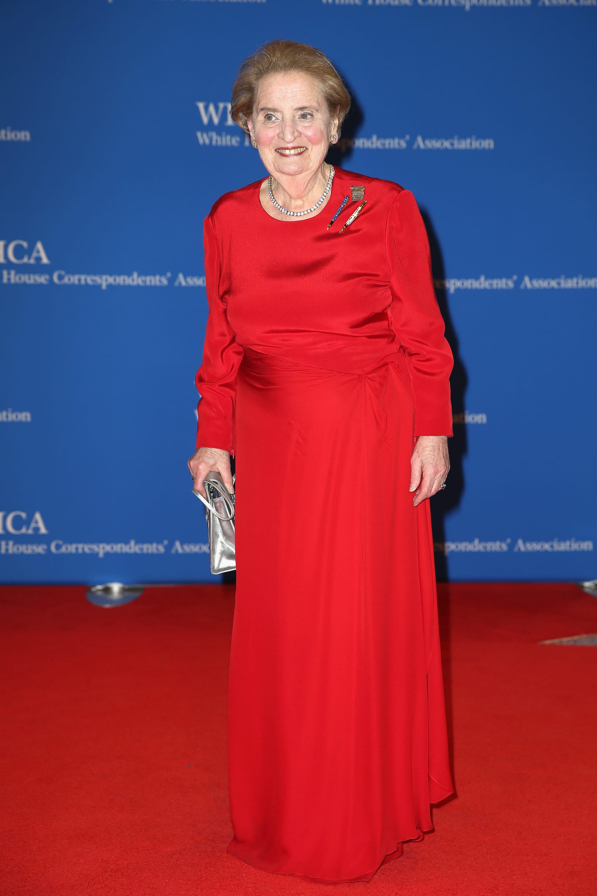 What Pin Did Madeleine Albright Wear To The WHCA Dinner?