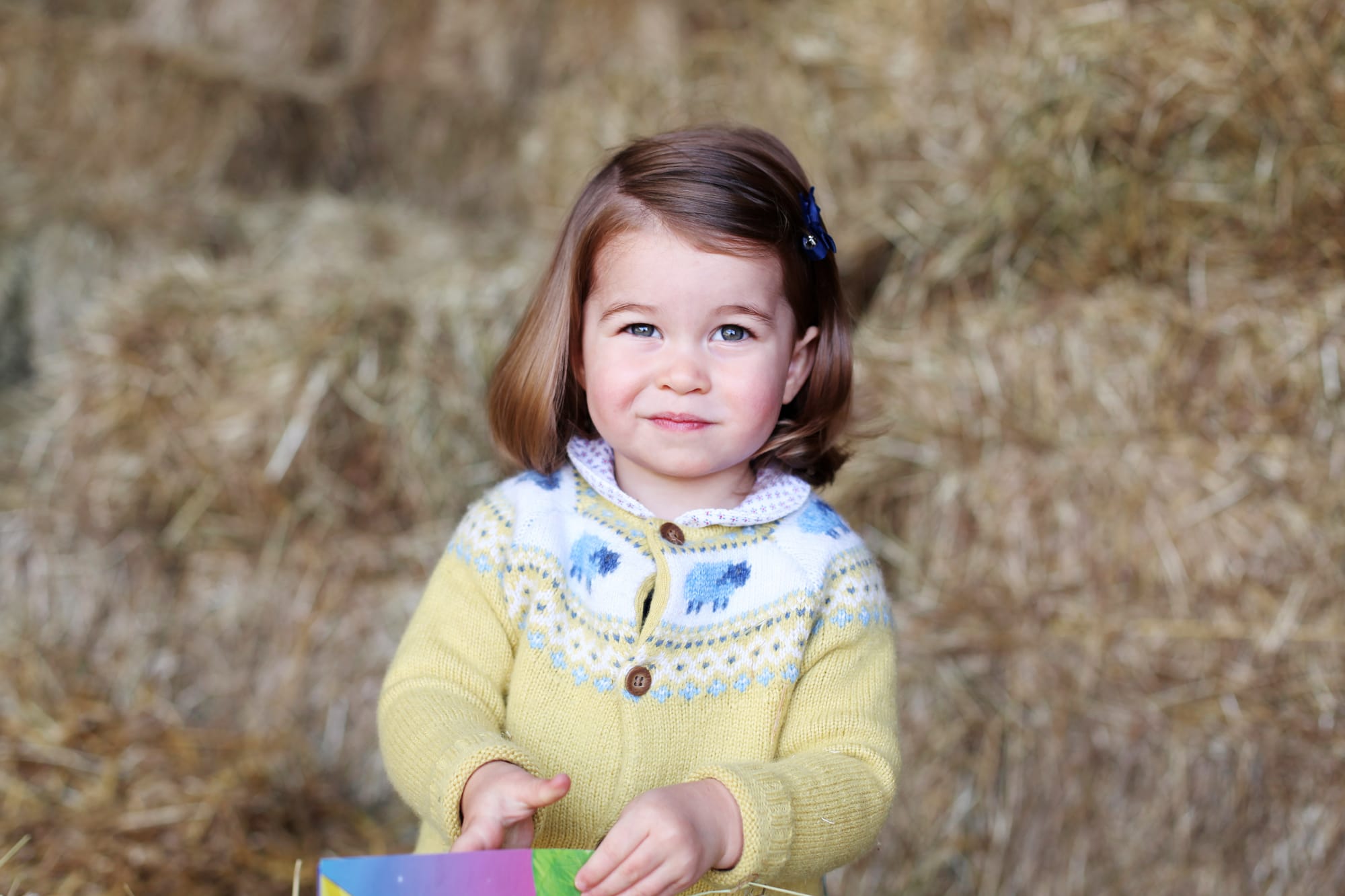 It's A New Photo of Princess Charlotte! Happy Birthday to EVERYONE.