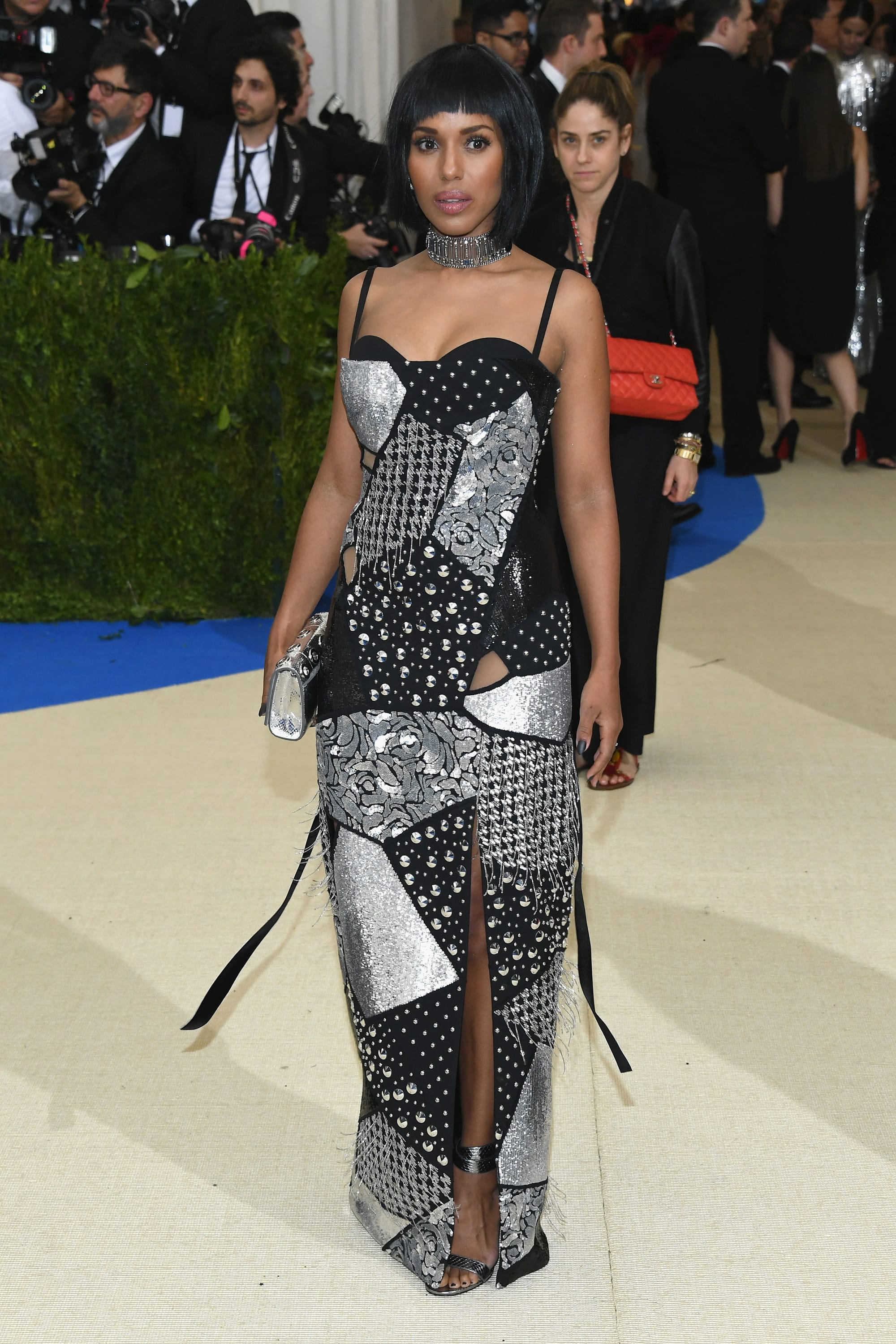 Kerry Washington Sported a Quilt-y Michael Kors