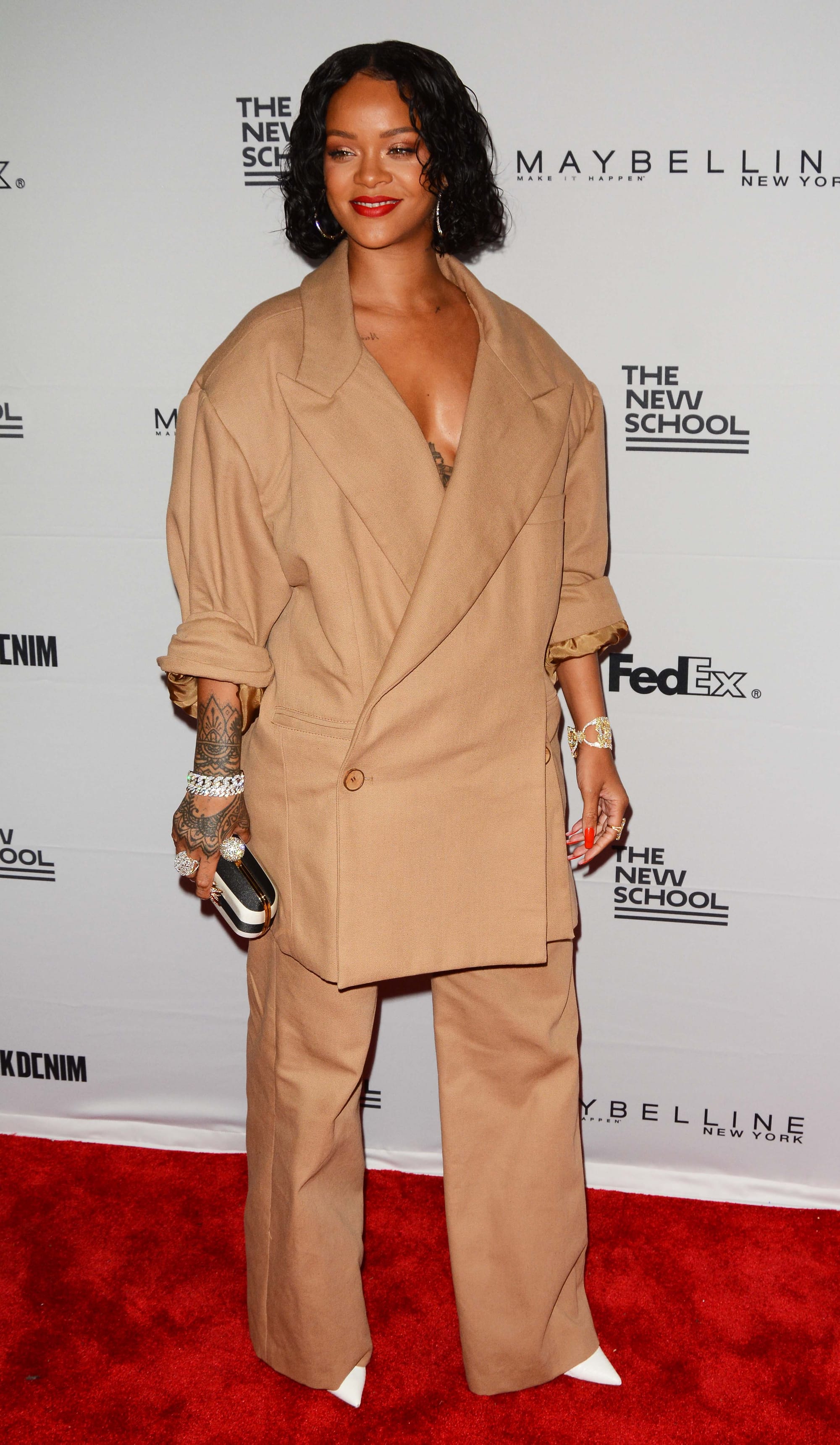 Rihanna Takes "Oversized" to a New Level