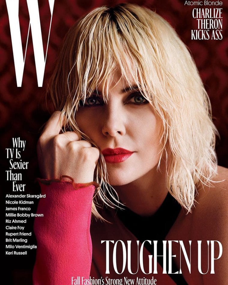 The Charlize Theron Cover of W Is...A Look