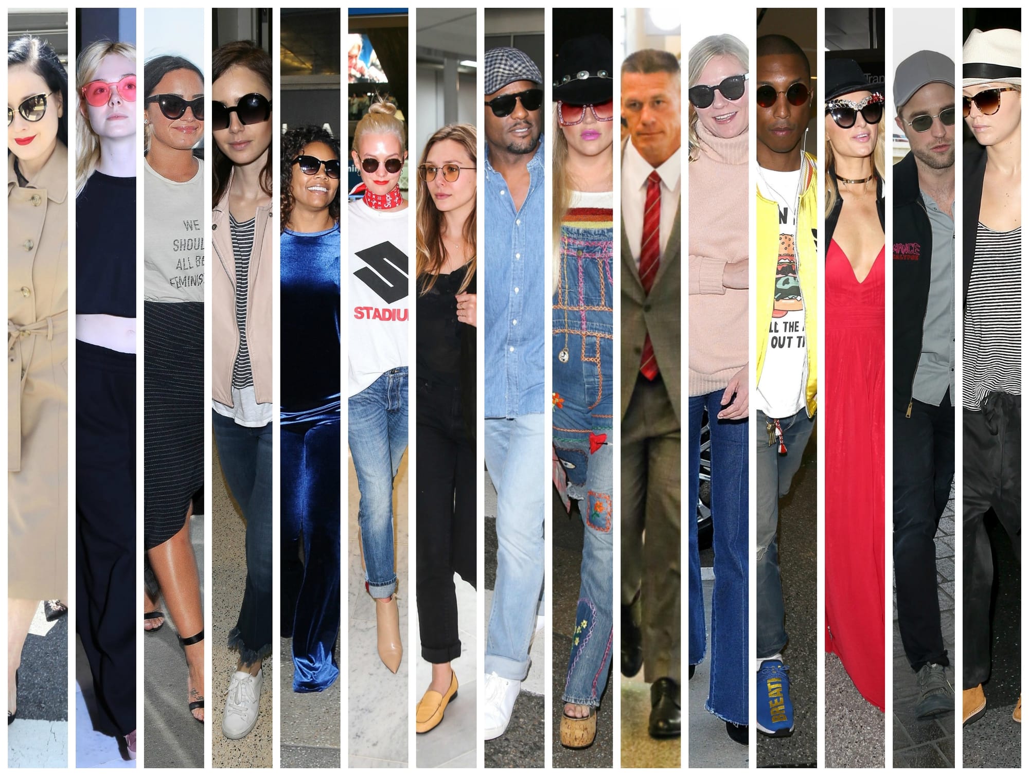 Of Course Celebrities Are Still Wearing Clothes to the Airport