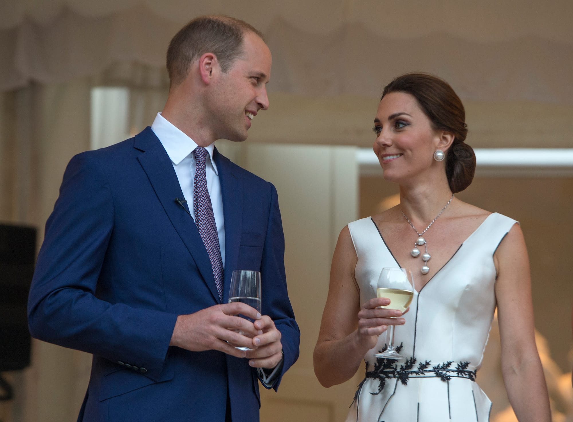 Kate Wraps Up Her First Day in Poland Wearing a Polish Designer