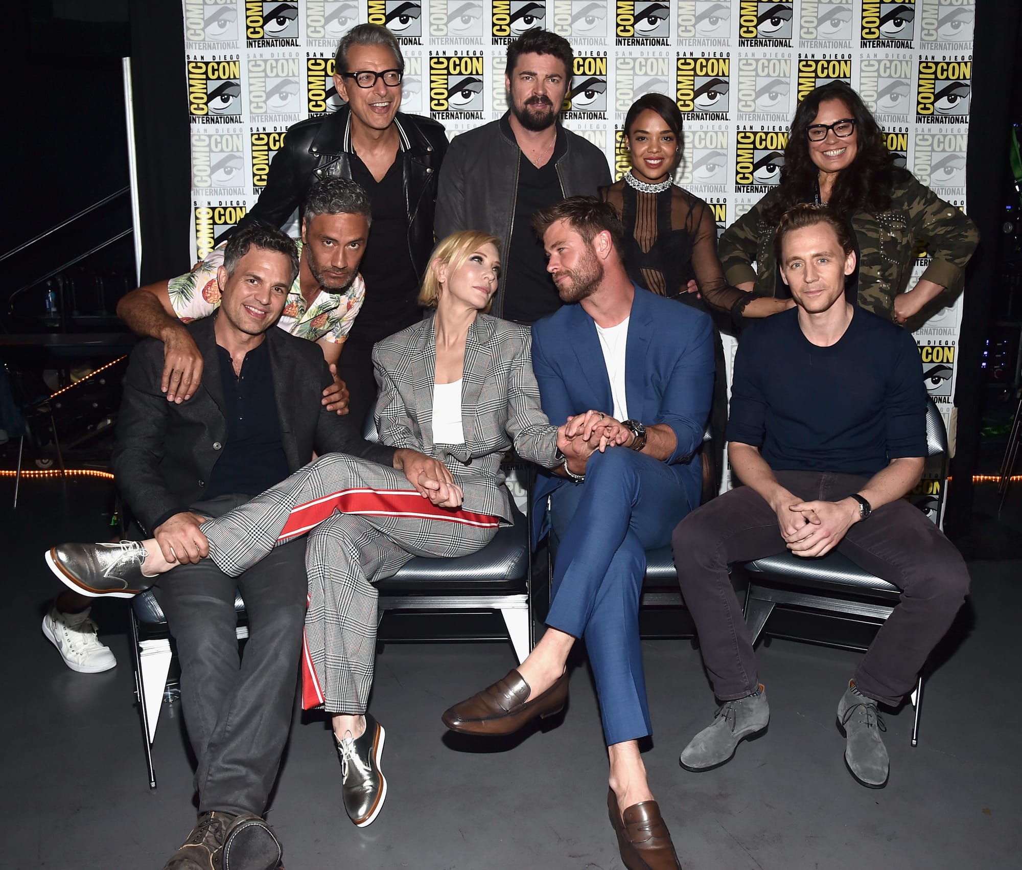 Comic-Con: Thor and Black Panther and Cate Blanchett Hold Court (and Hands)
