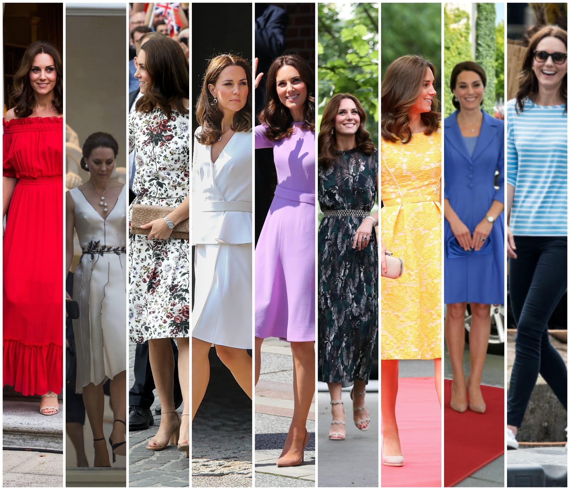 Kate's Wardrobe Retrospective: The Royal Tour of Germany and Poland