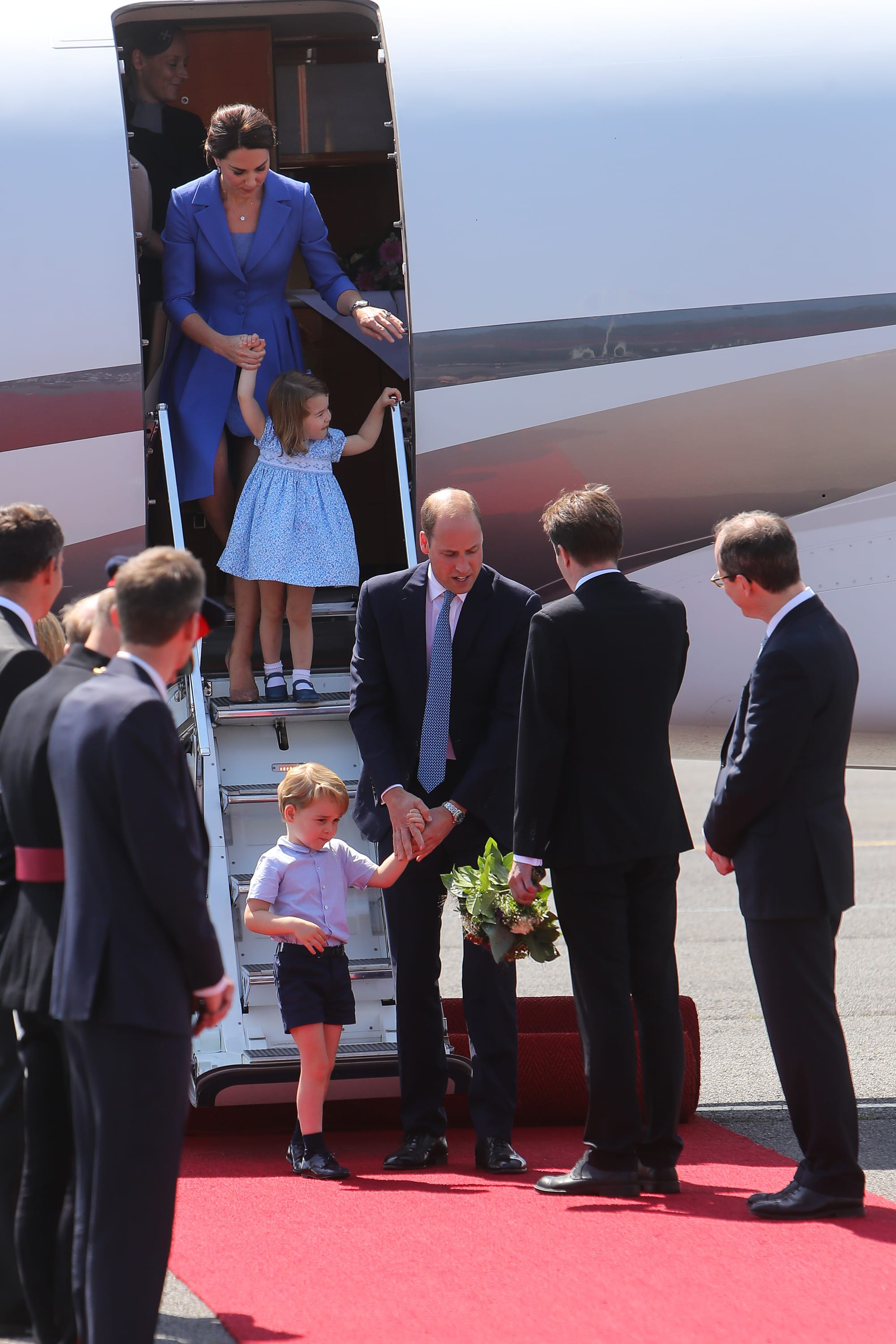 Wills and Kate Take the Kids to Germany!