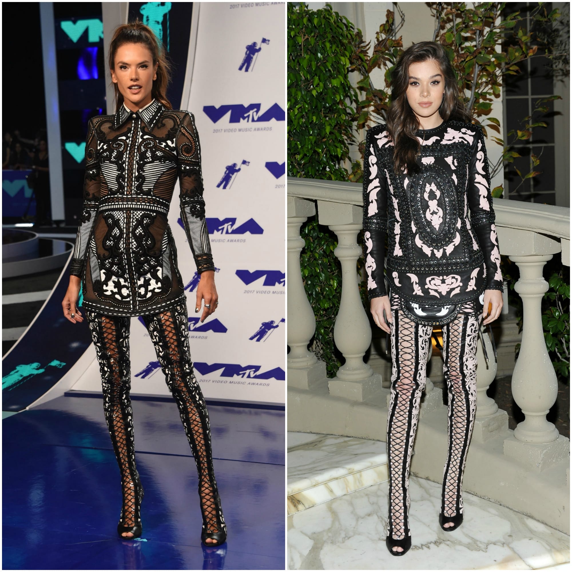 Alessandra Ambrosio Wears a Familiar Balmain