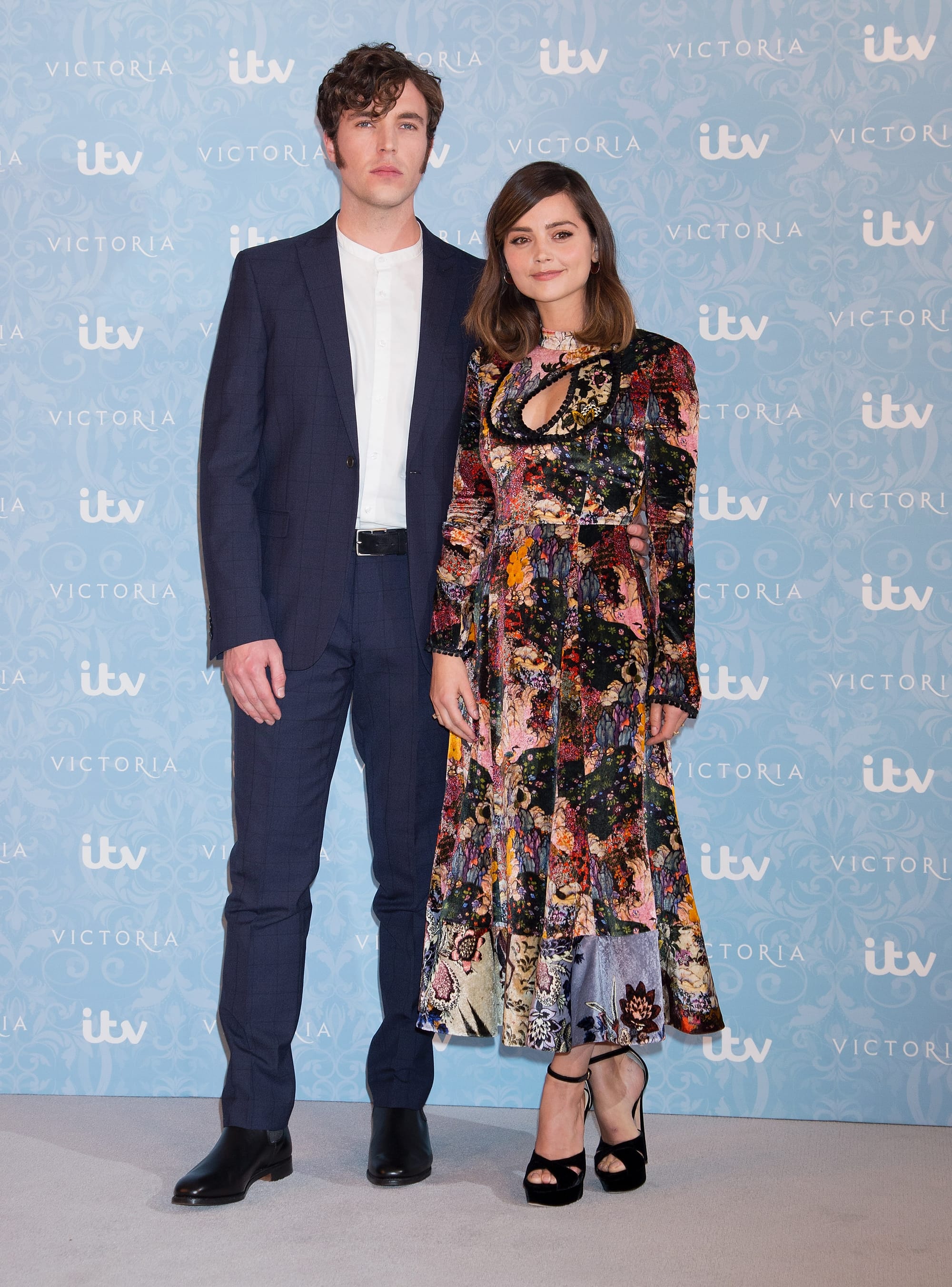 Jenna Coleman Promotes Victoria In Erdem and Overalls