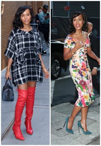 Kerry Washington Is Employing A Wildly Colorful Wardrobe Right Now