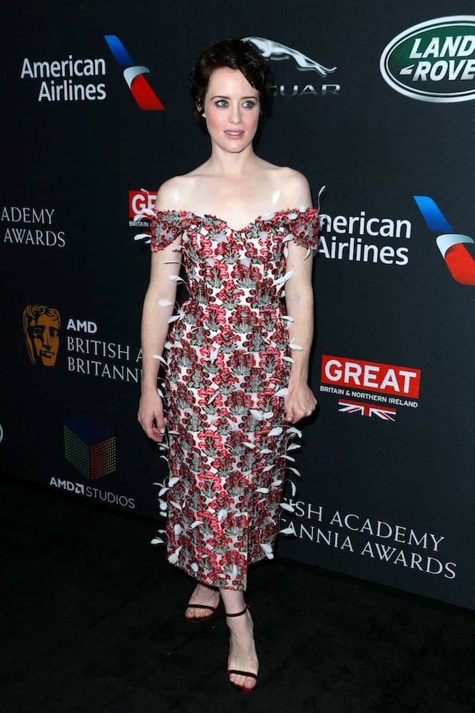 Claire Foy Again Opts for Erdem