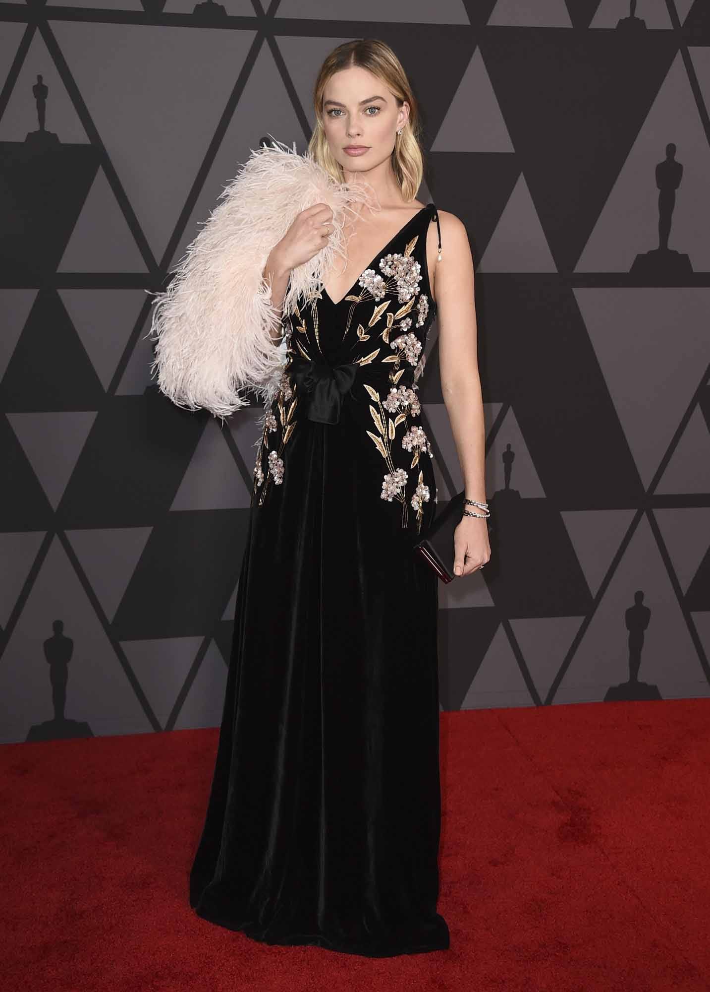 Margot Robbie Mixes Designers
