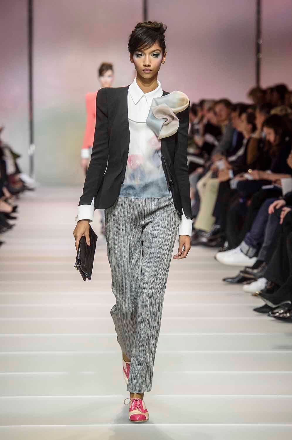 Armani Picks A Very Watercolor-y Palette