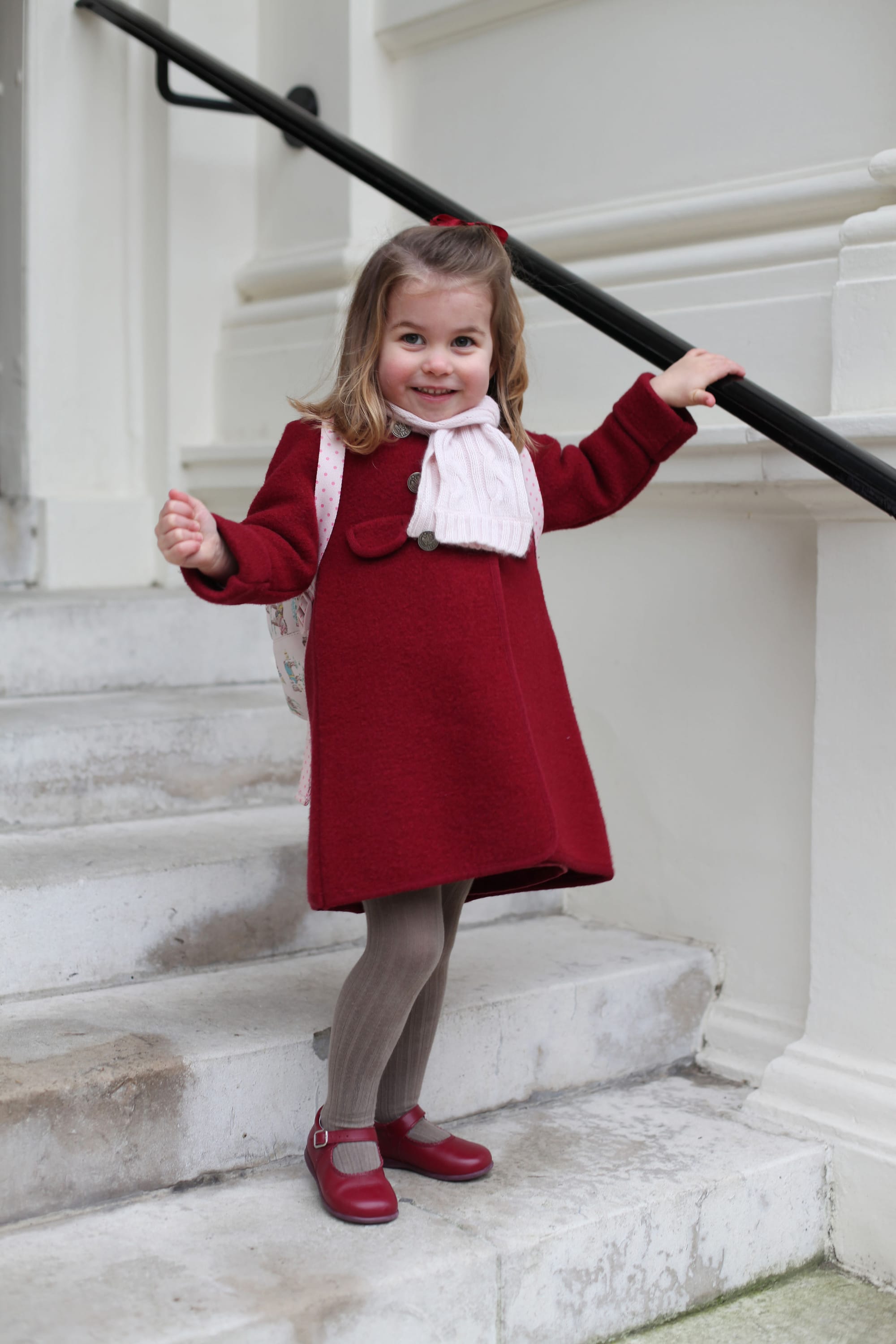 There Are New Pictures of Princess Charlotte For Her First Day of School!