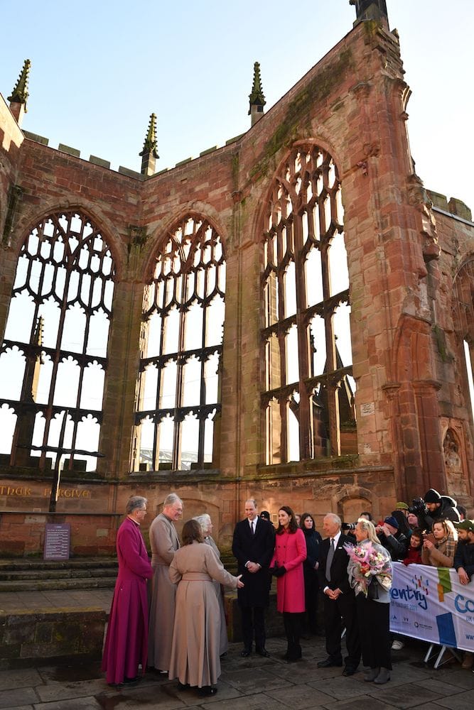 Prince William Kate Middleton Coventry