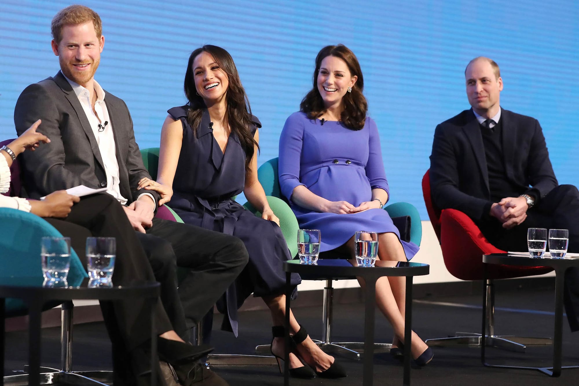 Kate and Wills and Harry and Meghan Make Their First Joint Appearance
