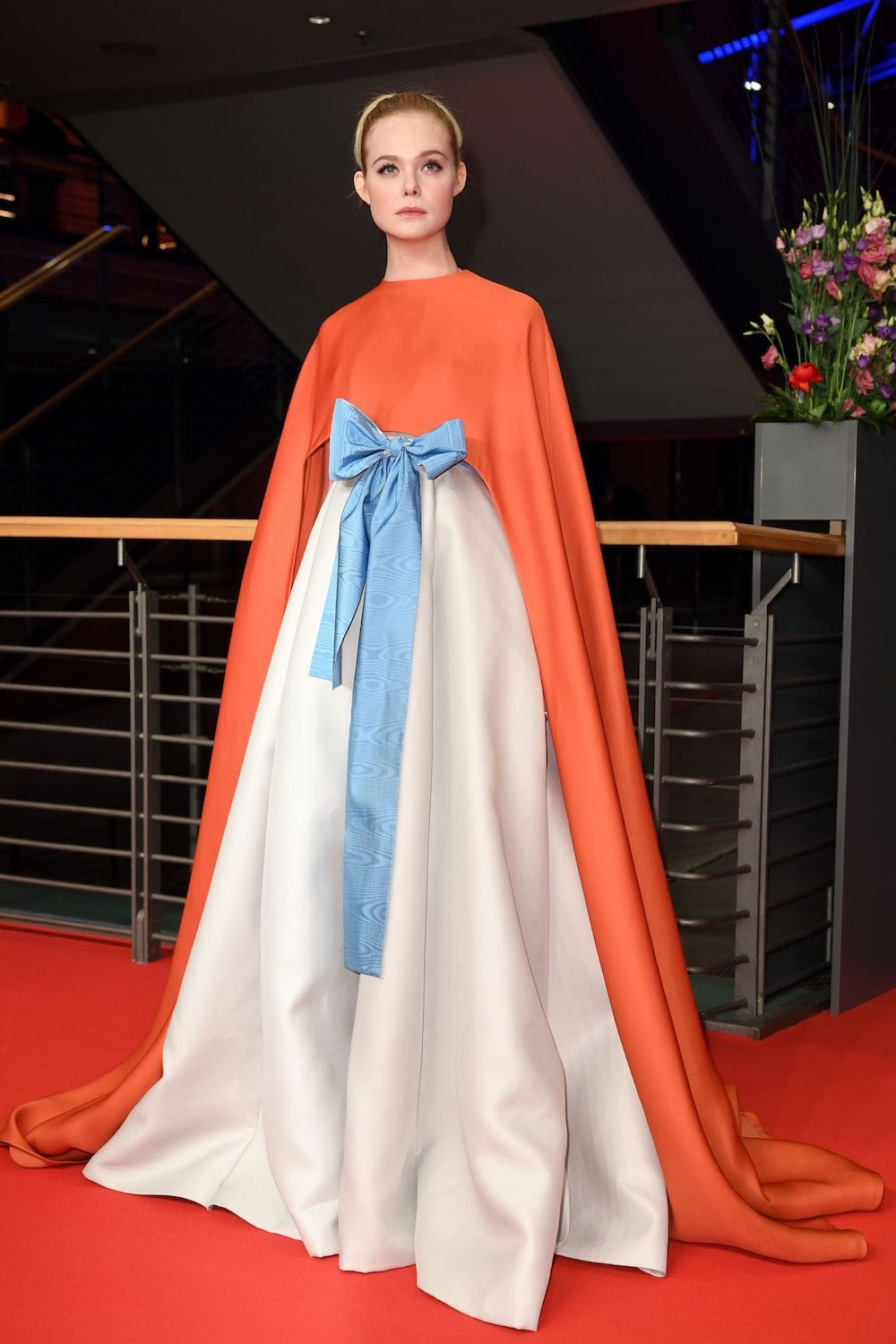 Elle Fanning Puts on Her Best Cate Blanchett in Valentino