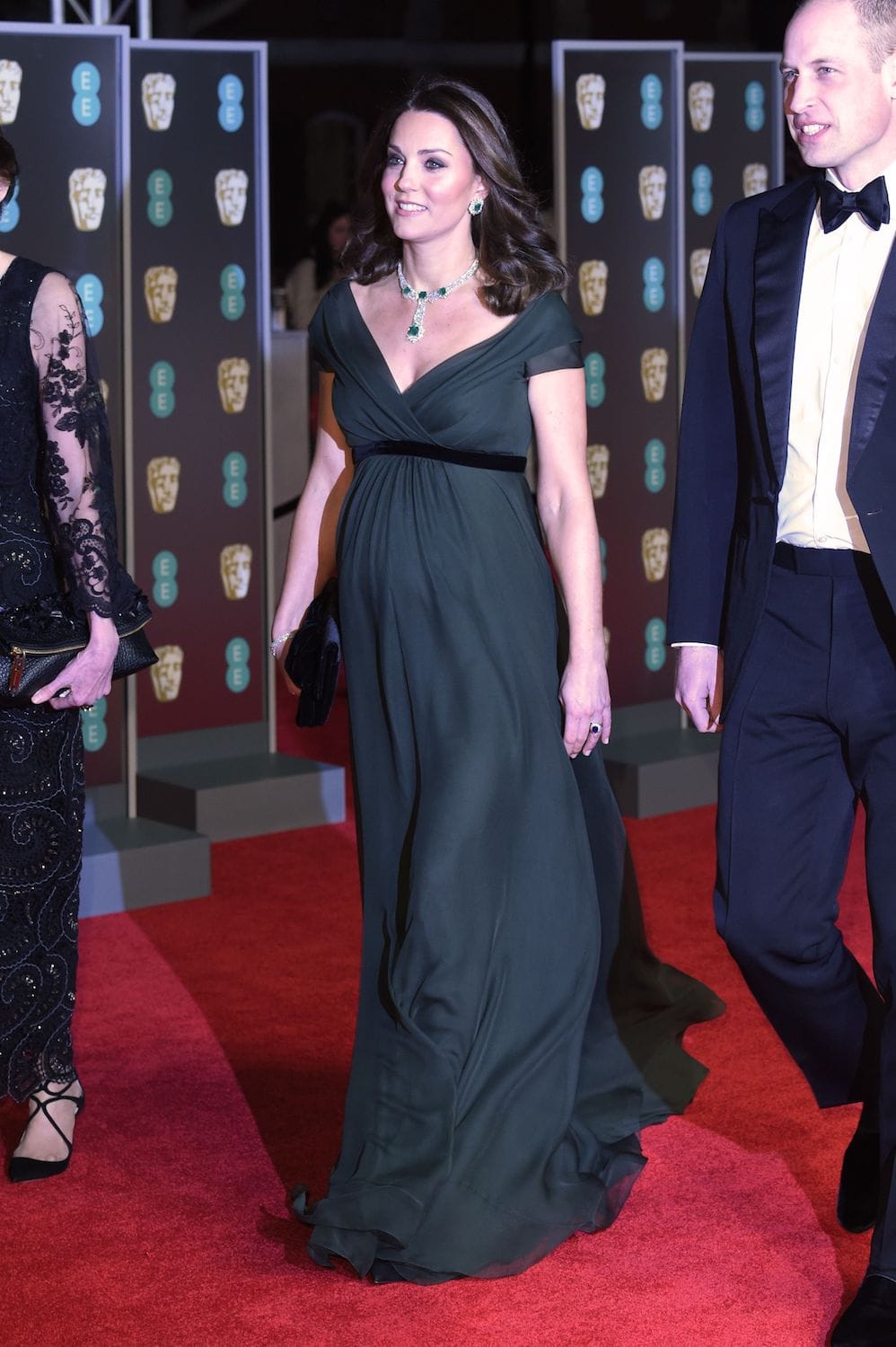 Kate Doesn't Wear Black to the BAFTAs
