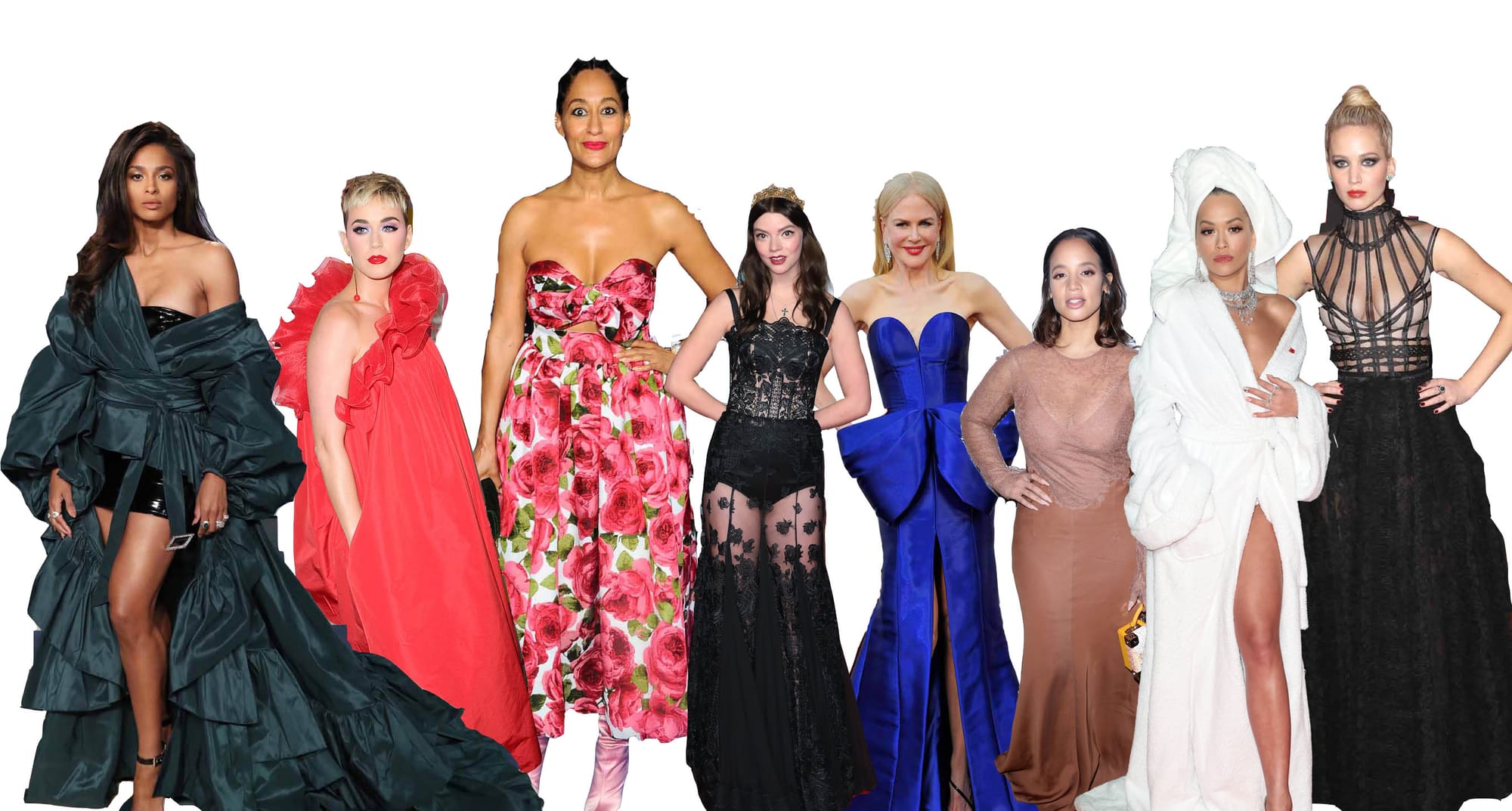 Fug Madness 2018, Round 1: In Which Rookie Anya Taylor-Joy Takes On Veteran Katy Perry