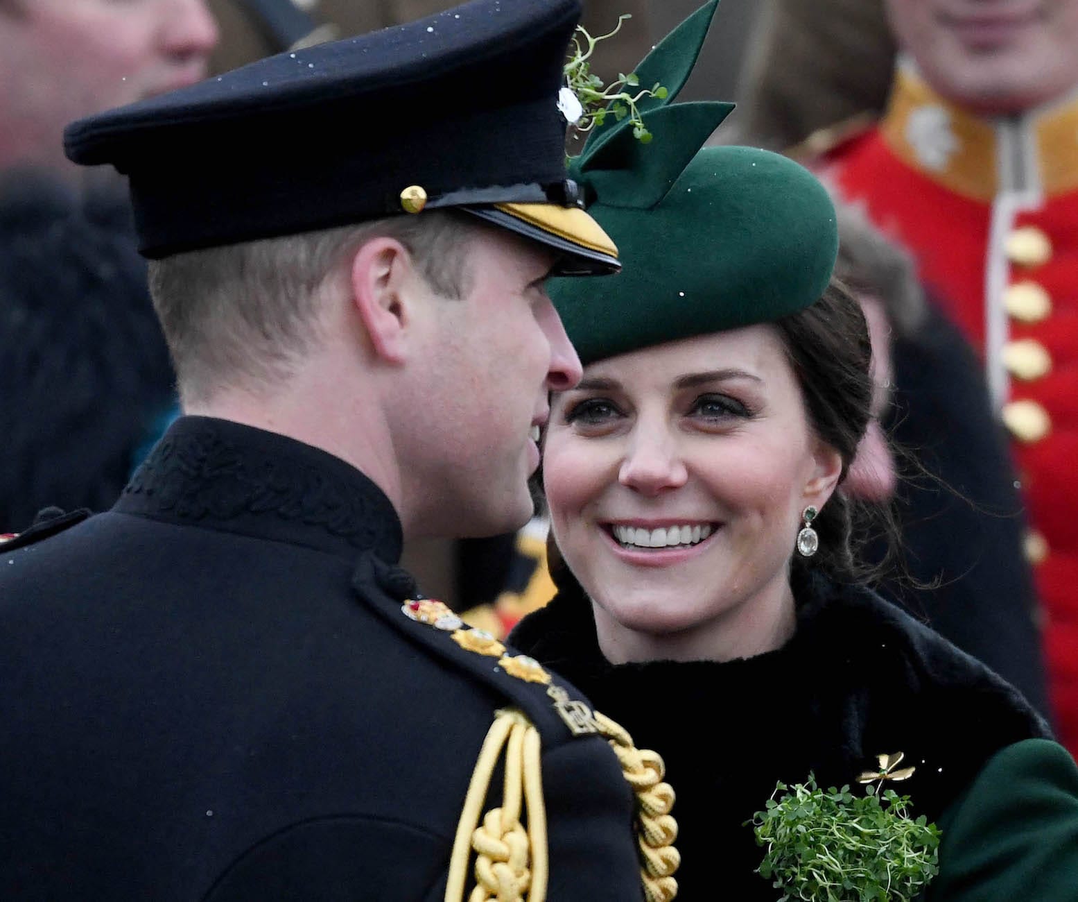 William Kate St Patrick's Day