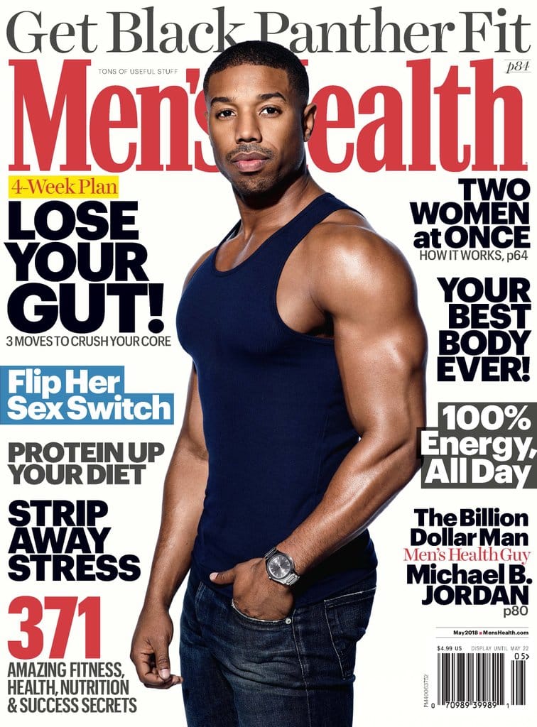 Michael B. Jordan Looks Terrible On Men's Health