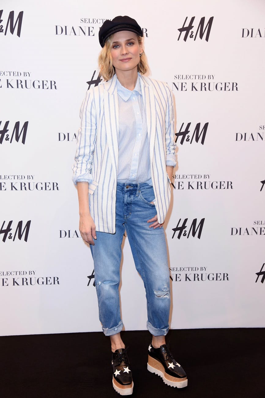 Diane Kruger Is.... Curating, I Guess, for H&M?