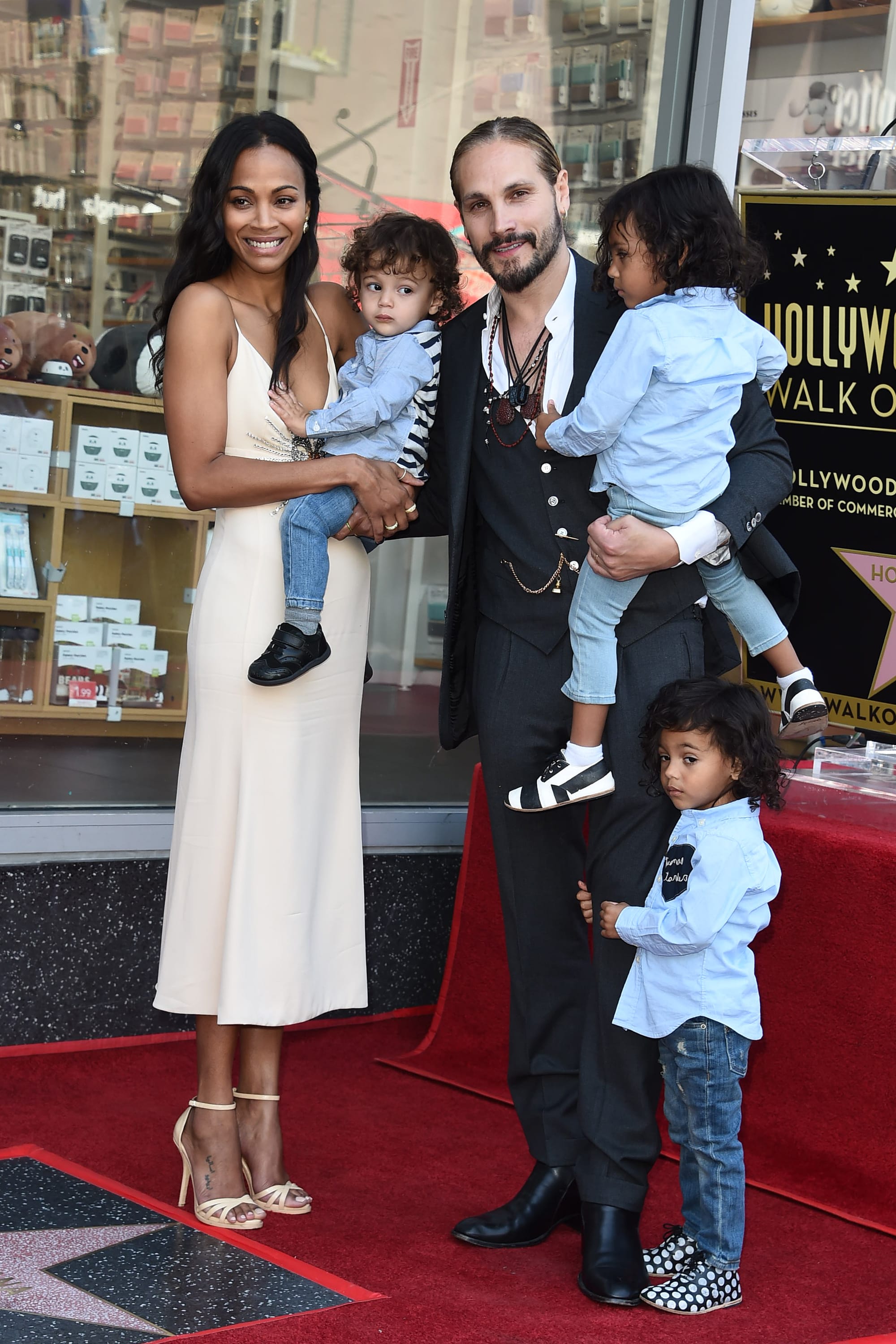 Zoe Saldana Gets a Star on the Hollywood Walk of Fame