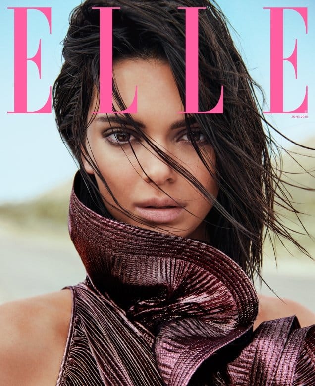 Kendall Jenner Lands the June Cover of Elle