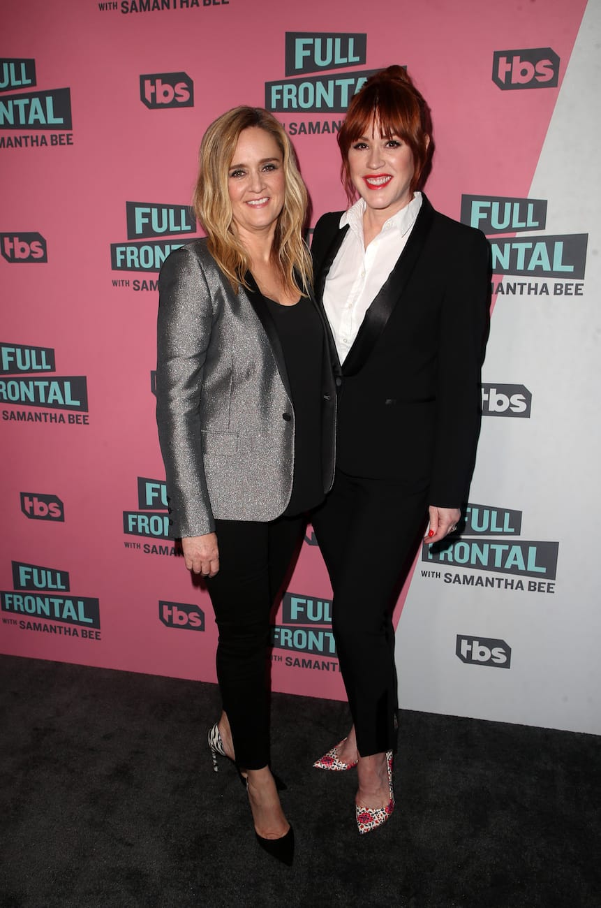 Molly Ringwald and Samantha Bee: Bosses in Blazers