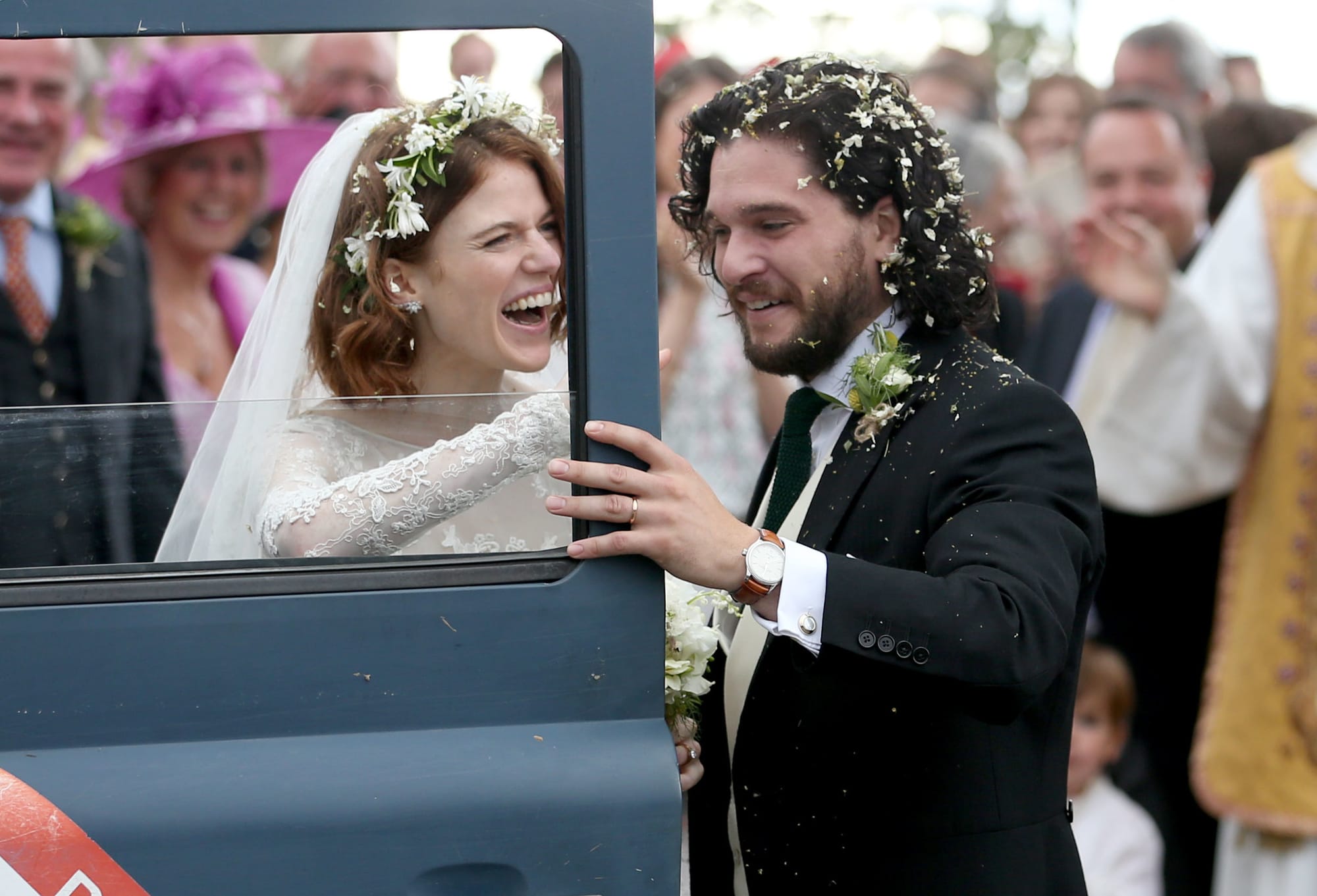 Kit Harrington Rose Leslie Wedding