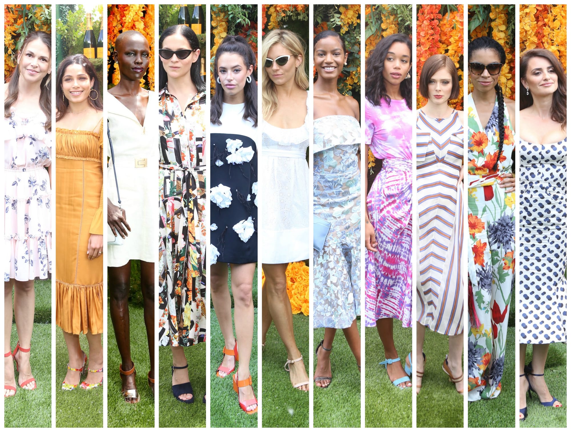 There Were So Many Cute Day Dresses at the Veuve Cliquot Polo Classic