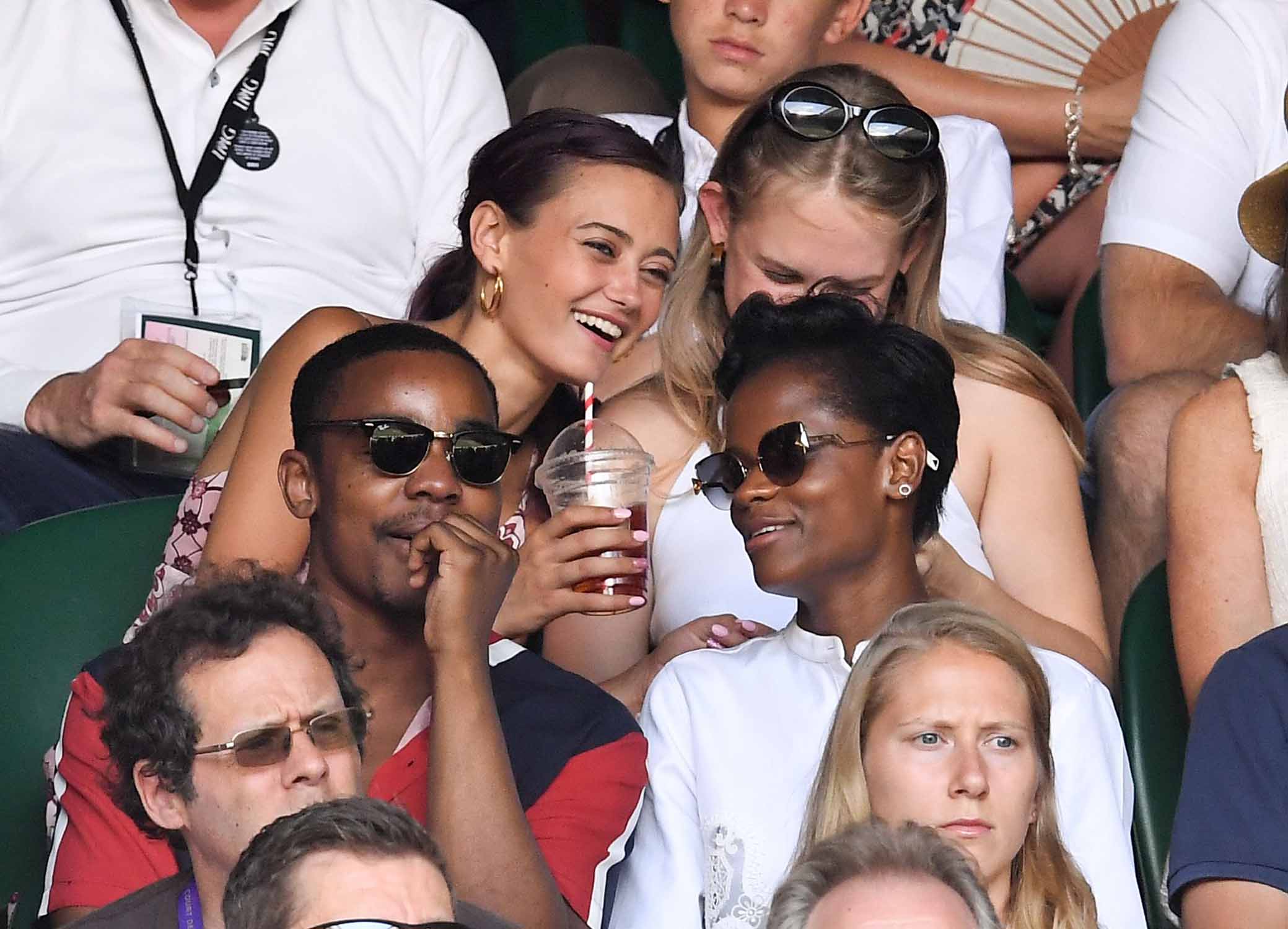 Celebs Kept Packing Into Wimbledon