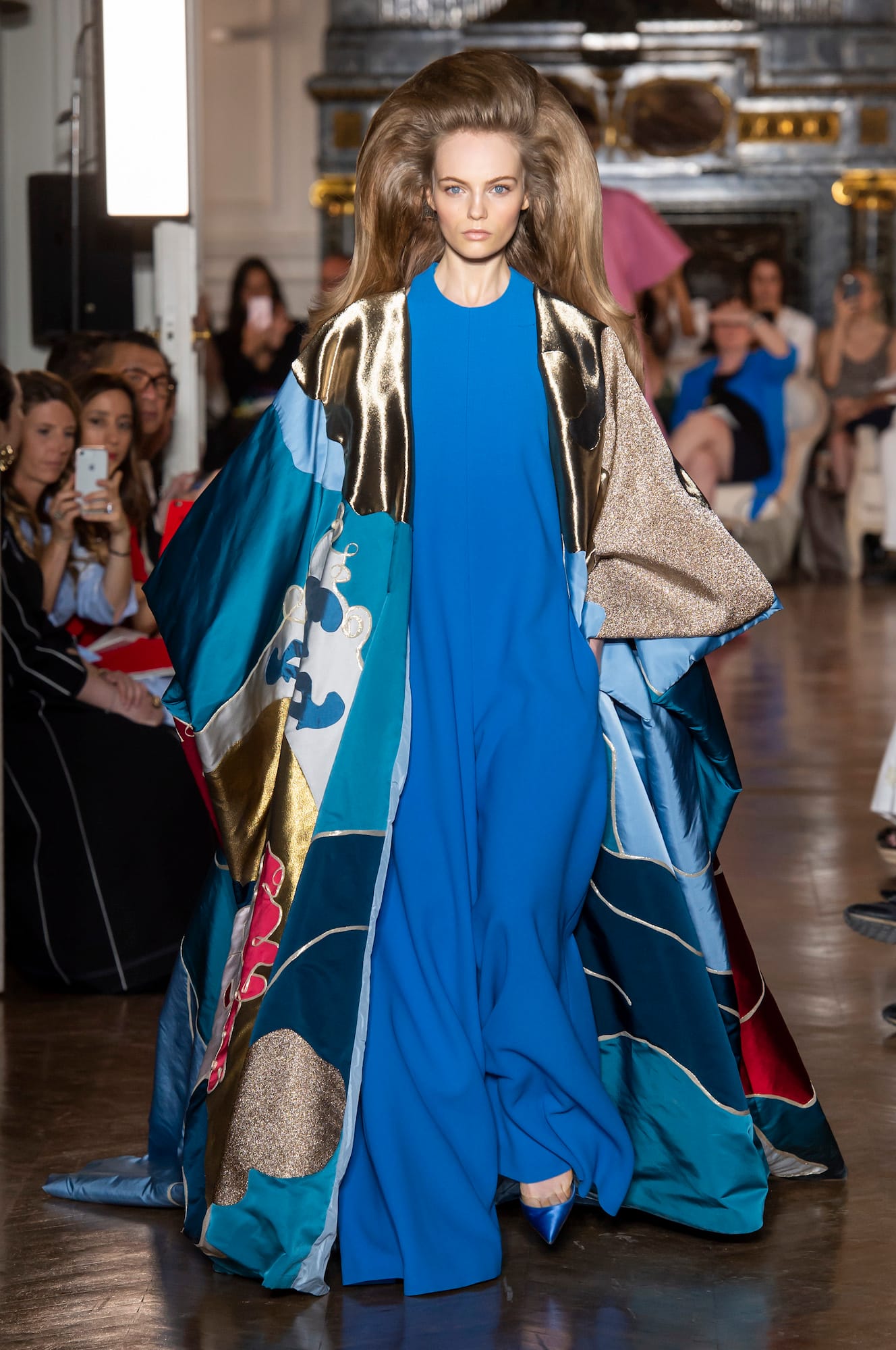 Valentino Celebrated the 4th of July With BIG HAIR!