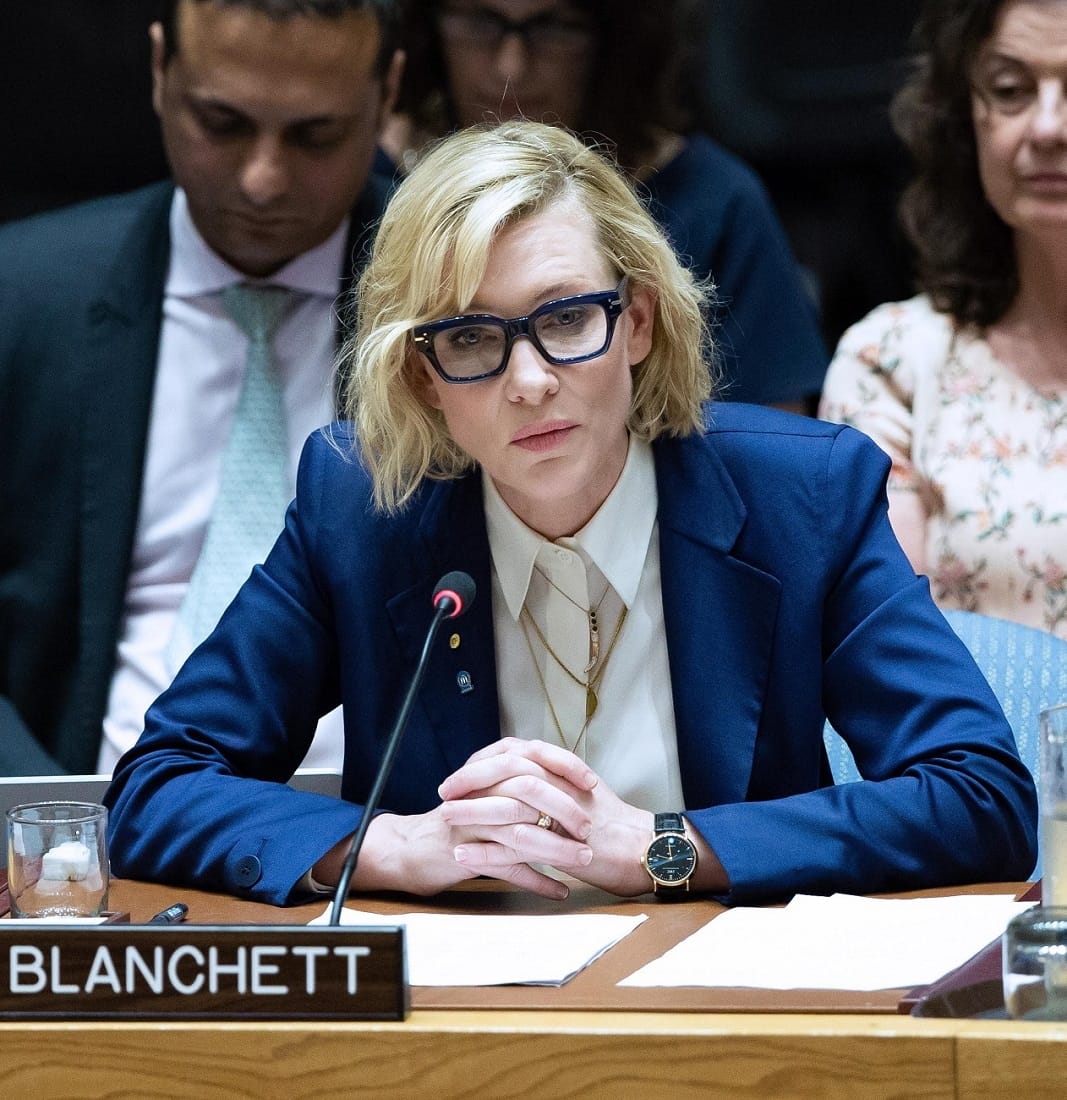 Cate Blanchett Looks Cool as Hell at the UN