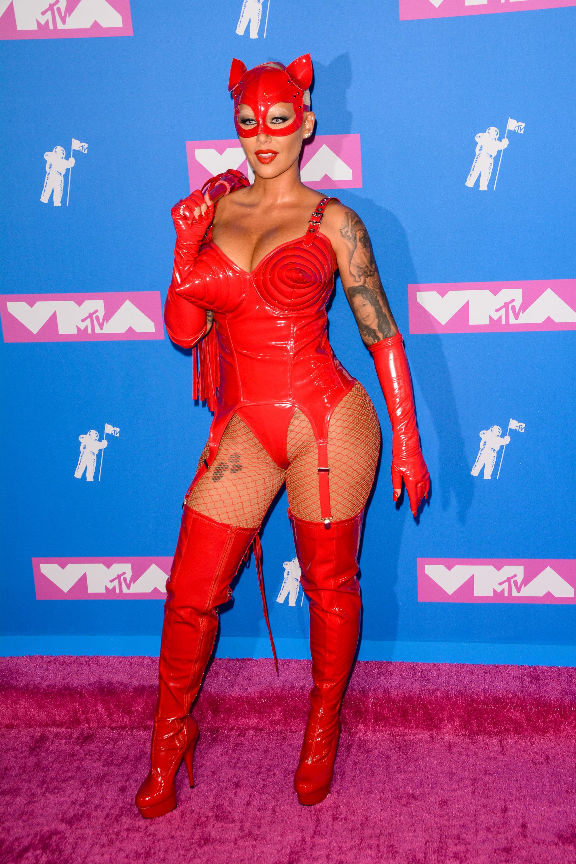 Amber Rose Looks Very Subtle (And Is Arguably Unsafe For Work)